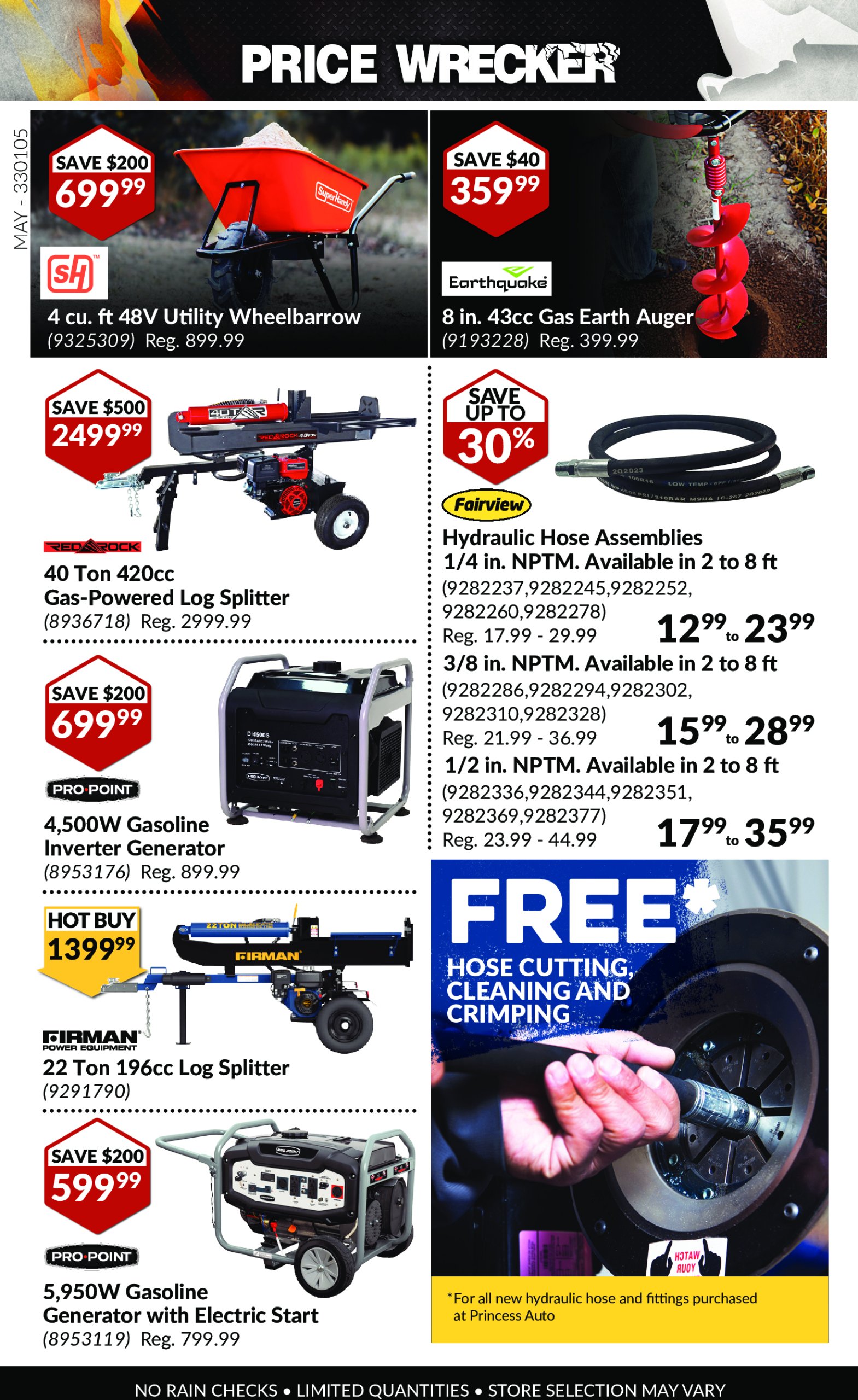 princess-auto - Princess Auto - Price Wrecker flyer valid from 05-01 - 05-31 - page: 39 princess-auto - Princess Auto - Price Wrecker flyer valid from 05-01 - 05-31 - page: 39