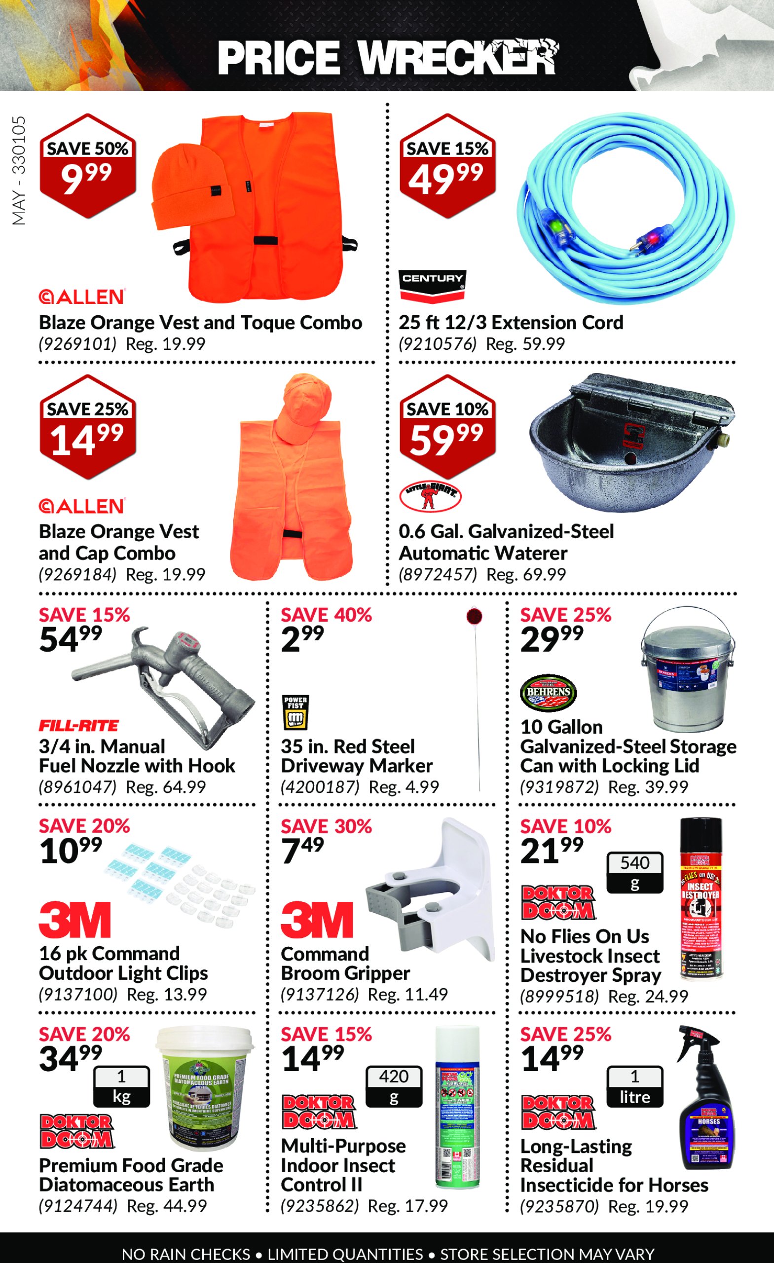 princess-auto - Princess Auto - Price Wrecker flyer valid from 05-01 - 05-31 - page: 35 princess-auto - Princess Auto - Price Wrecker flyer valid from 05-01 - 05-31 - page: 35
