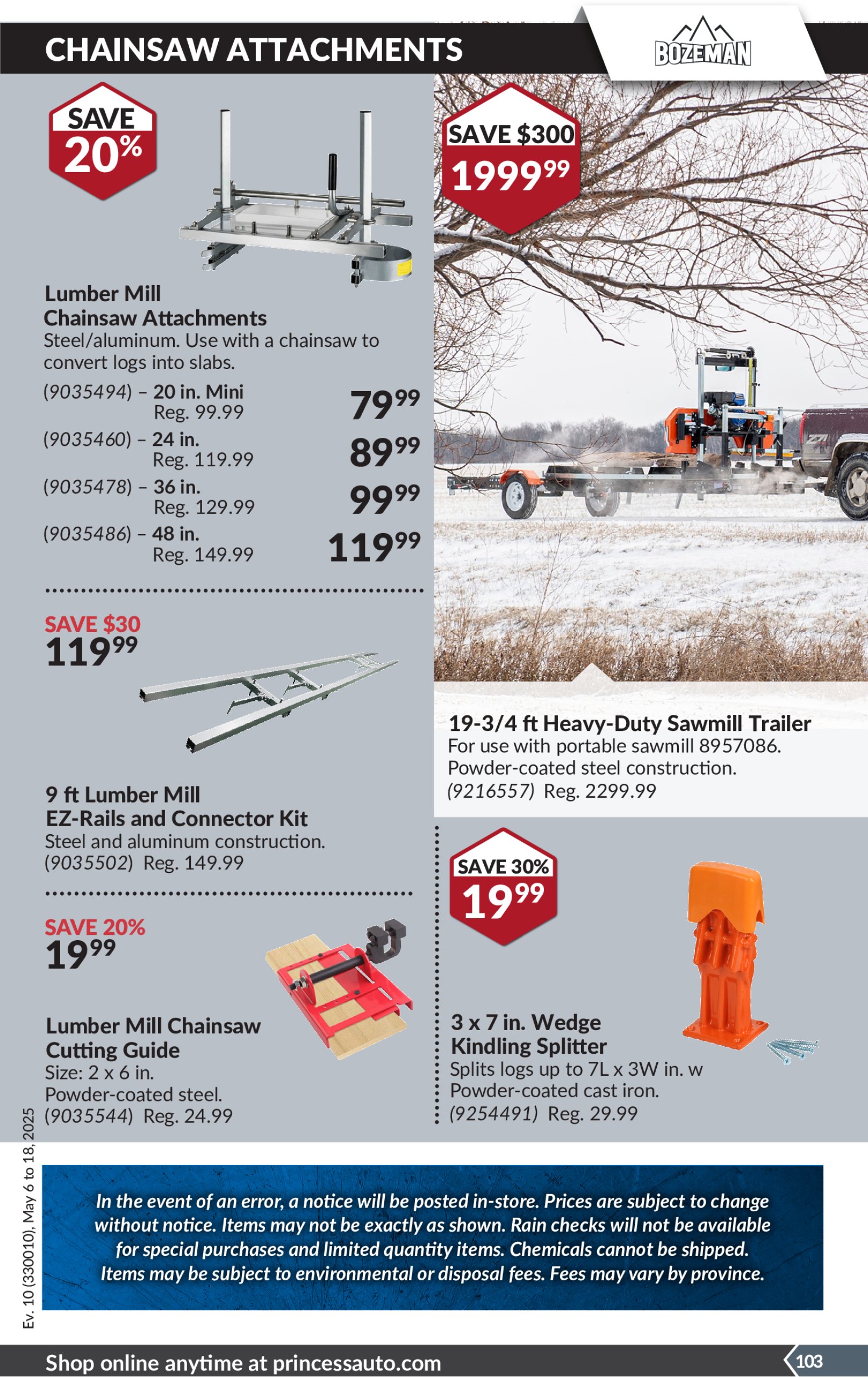 princess-auto - Princess Auto flyer valid from 05-06 - 05-18 - page: 106 princess-auto - Princess Auto flyer valid from 05-06 - 05-18 - page: 106