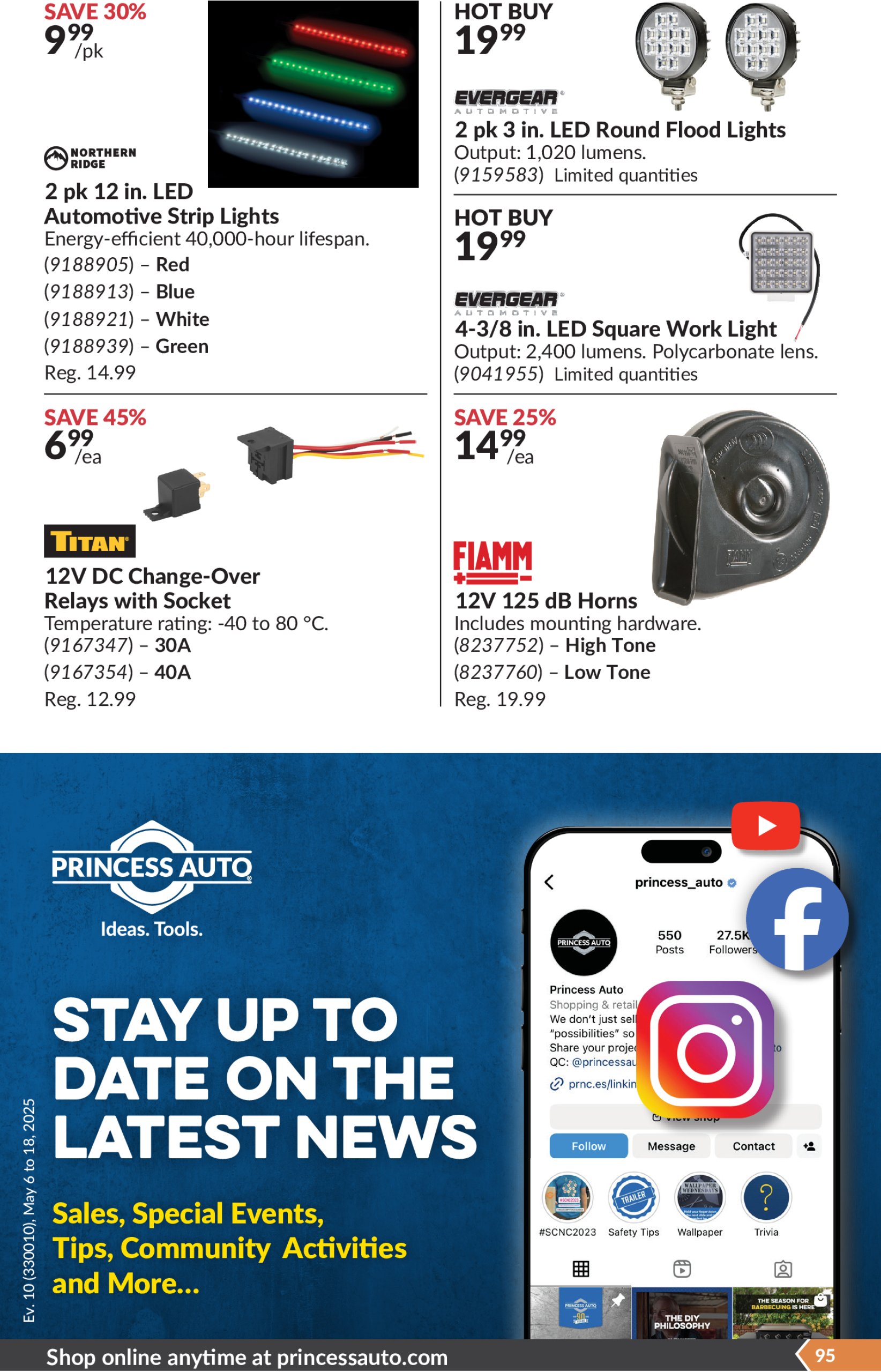 princess-auto - Princess Auto flyer valid from 05-06 - 05-18 - page: 98 princess-auto - Princess Auto flyer valid from 05-06 - 05-18 - page: 98