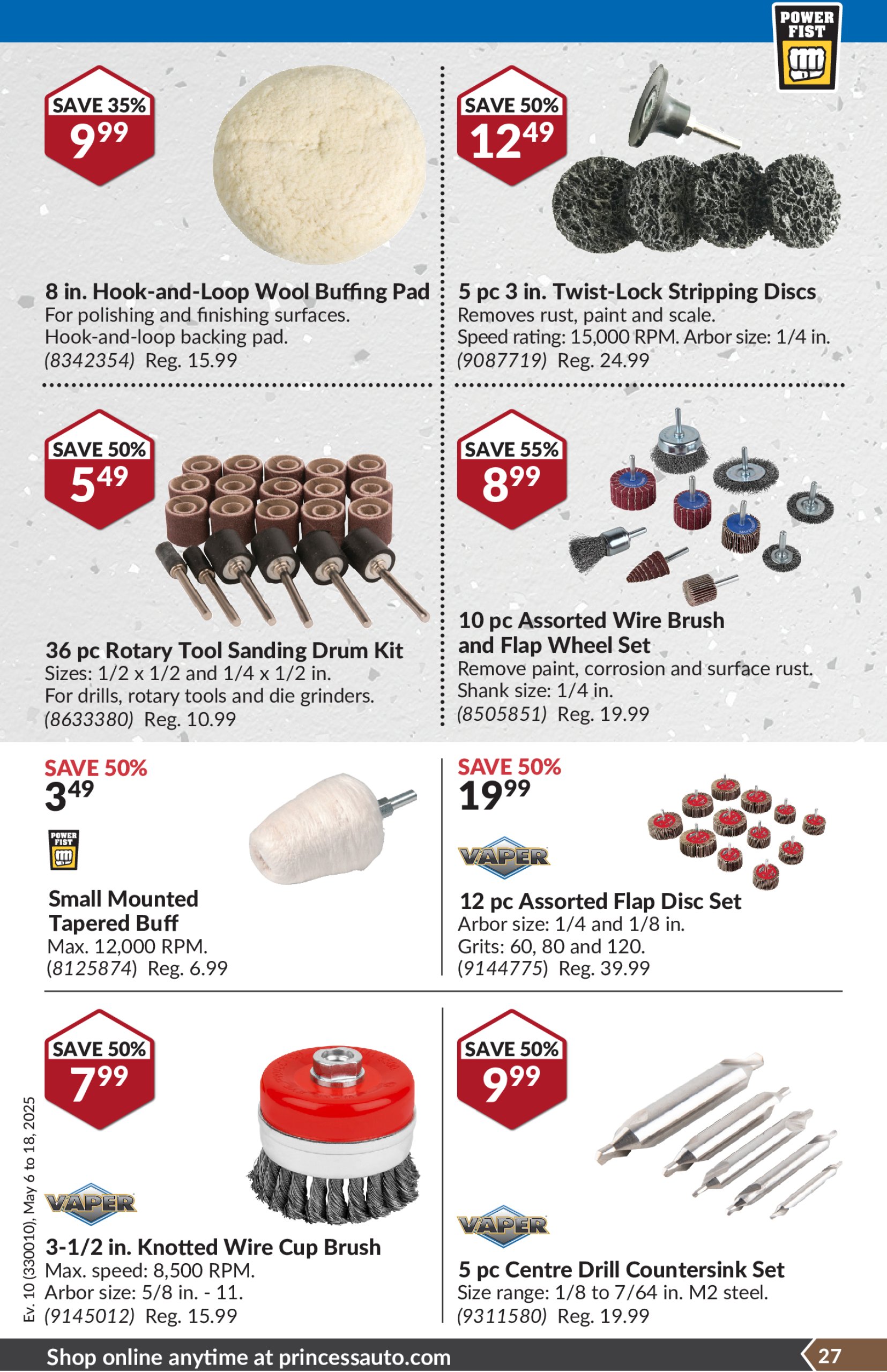 princess-auto - Princess Auto flyer valid from 05-06 - 05-18 - page: 30 princess-auto - Princess Auto flyer valid from 05-06 - 05-18 - page: 30