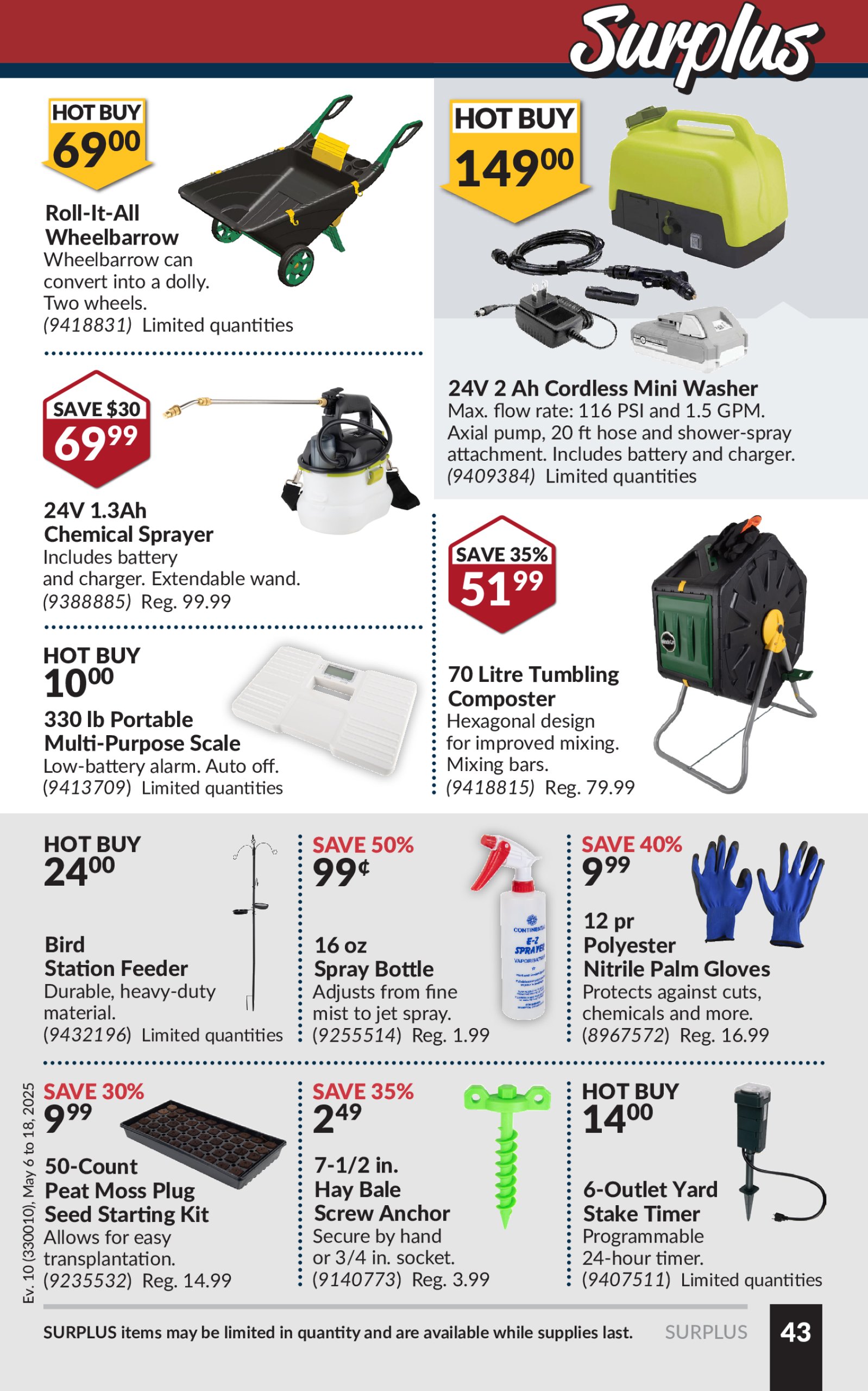 princess-auto - Princess Auto flyer valid from 05-06 - 05-18 - page: 46 princess-auto - Princess Auto flyer valid from 05-06 - 05-18 - page: 46