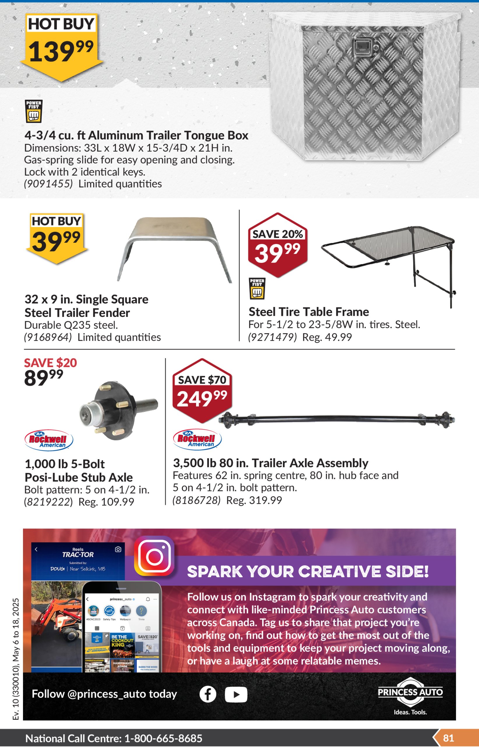 princess-auto - Princess Auto flyer valid from 05-06 - 05-18 - page: 84 princess-auto - Princess Auto flyer valid from 05-06 - 05-18 - page: 84