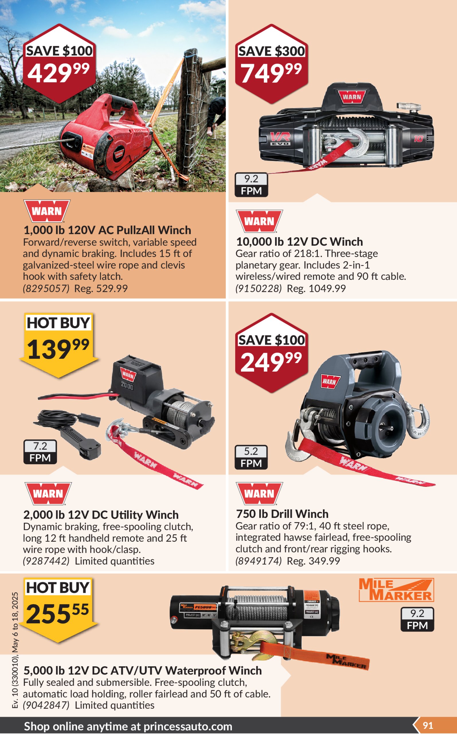 princess-auto - Princess Auto flyer valid from 05-06 - 05-18 - page: 94 princess-auto - Princess Auto flyer valid from 05-06 - 05-18 - page: 94