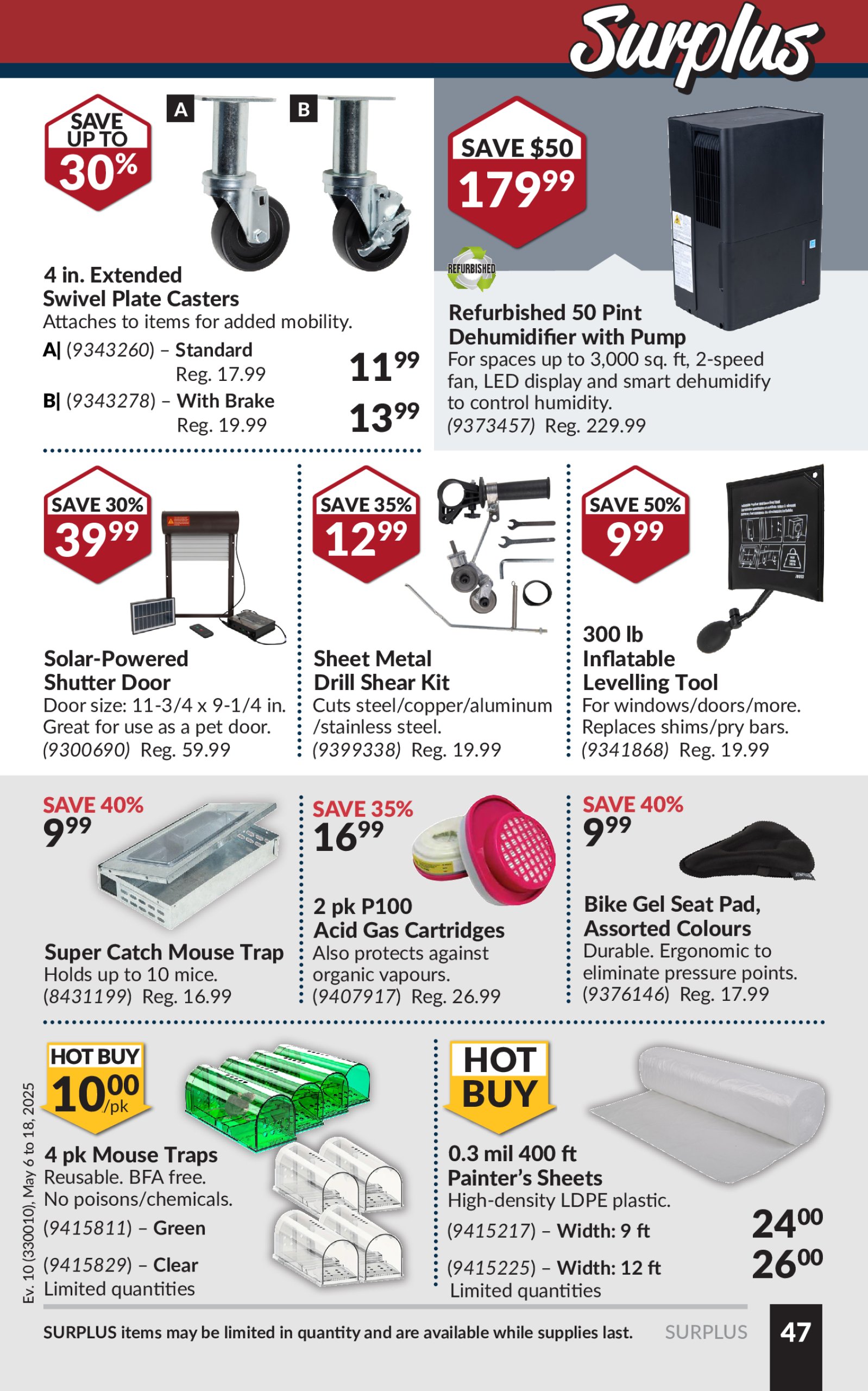 princess-auto - Princess Auto flyer valid from 05-06 - 05-18 - page: 50 princess-auto - Princess Auto flyer valid from 05-06 - 05-18 - page: 50