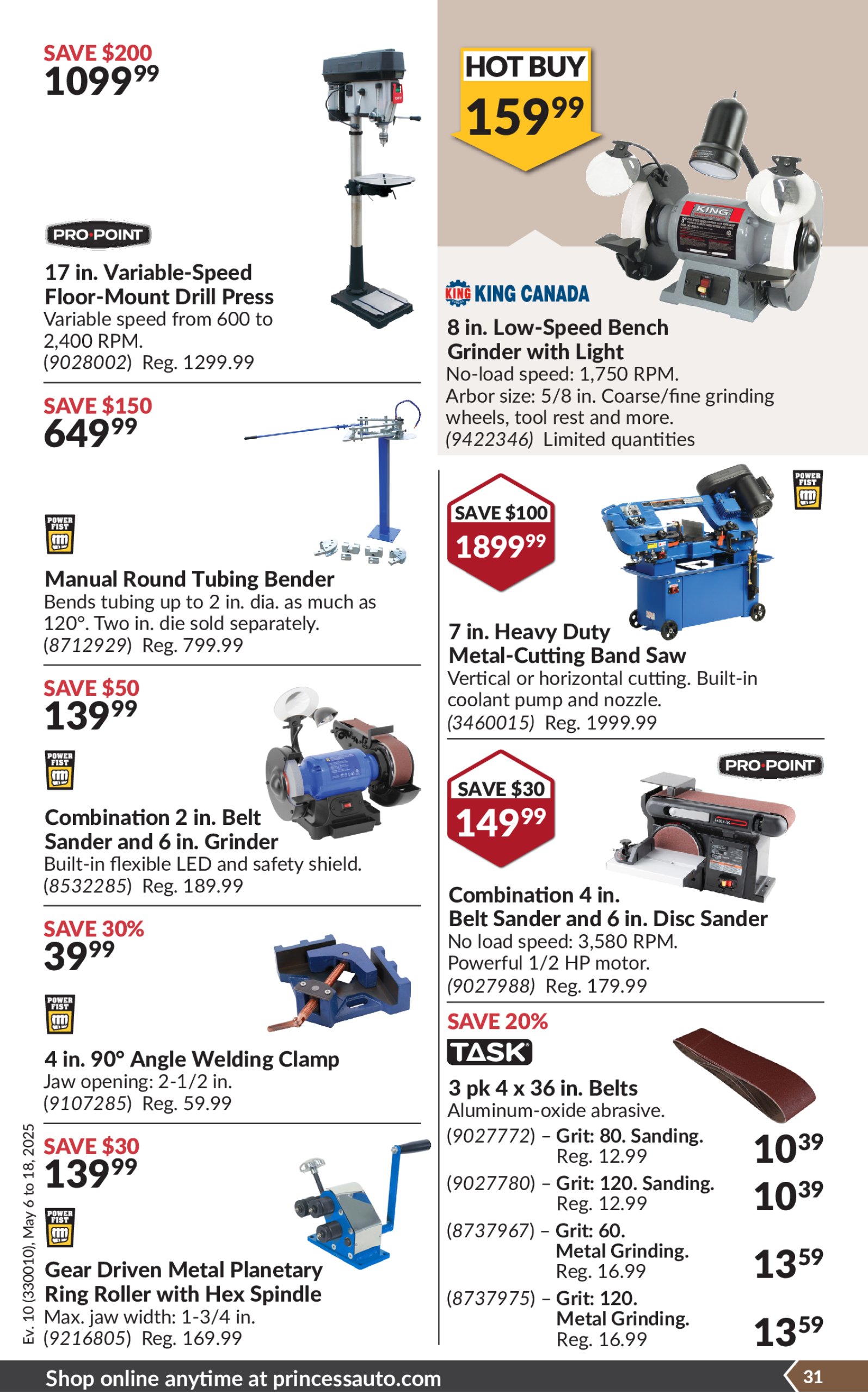 princess-auto - Princess Auto flyer valid from 05-06 - 05-18 - page: 34 princess-auto - Princess Auto flyer valid from 05-06 - 05-18 - page: 34