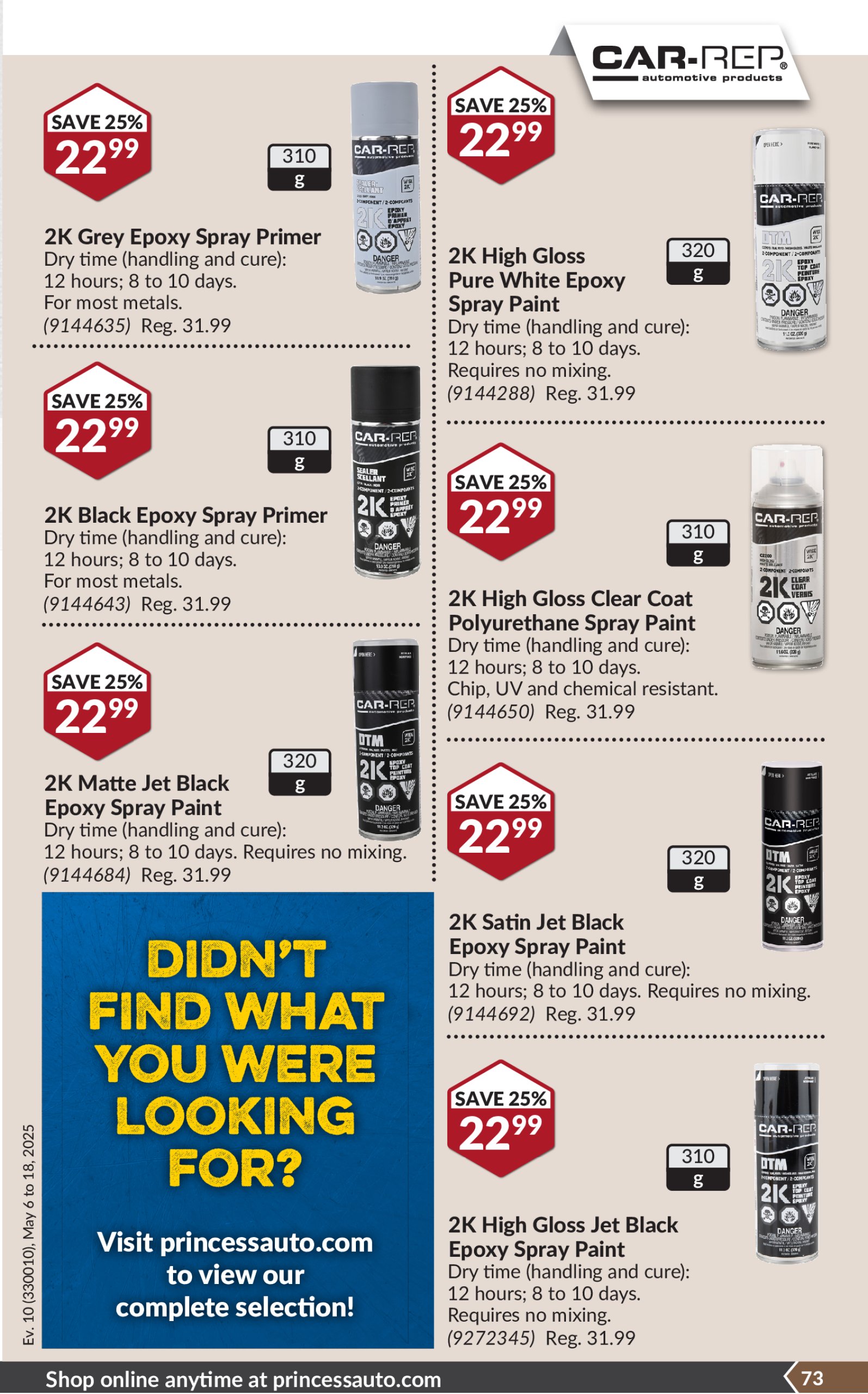 princess-auto - Princess Auto flyer valid from 05-06 - 05-18 - page: 76 princess-auto - Princess Auto flyer valid from 05-06 - 05-18 - page: 76