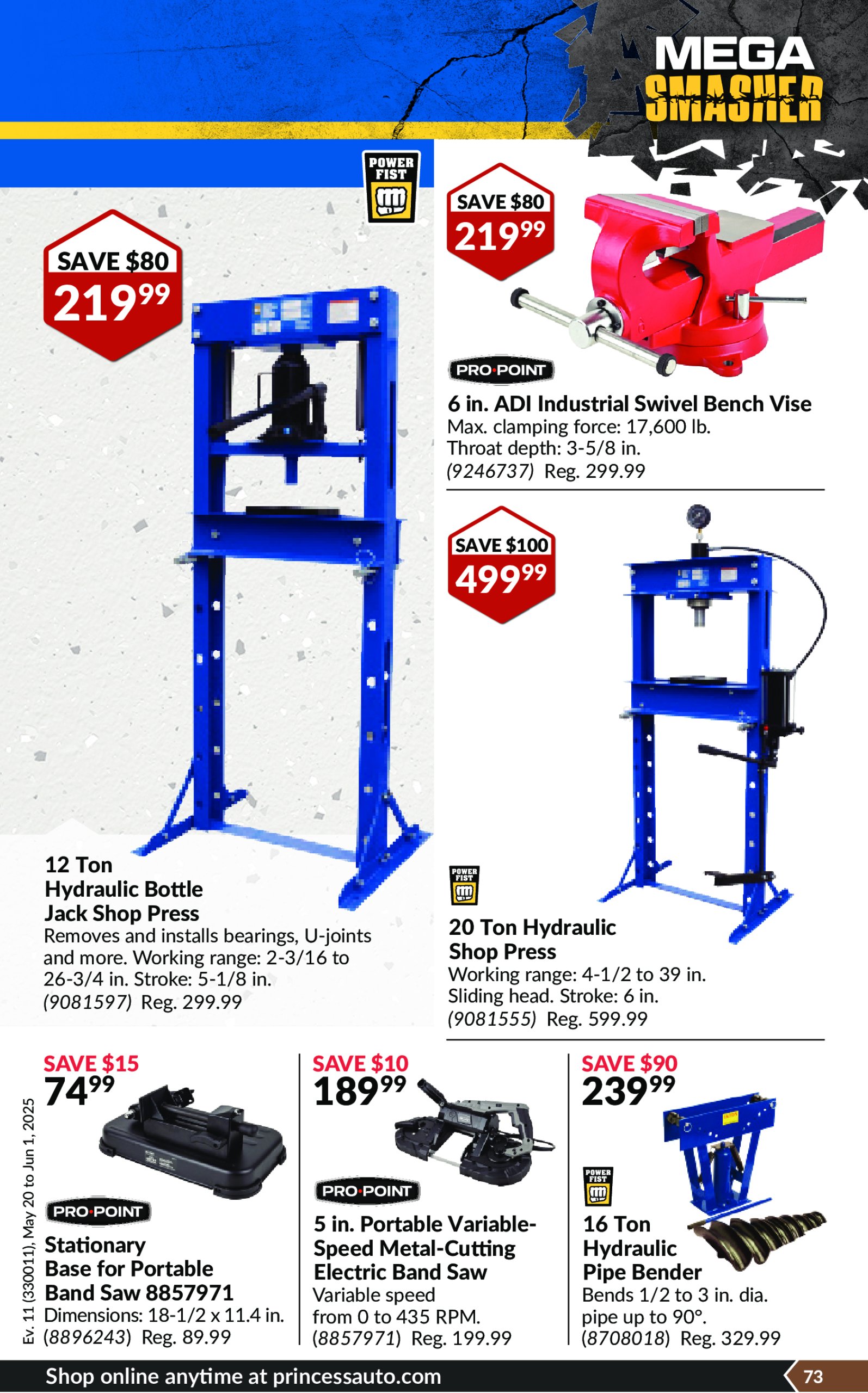 princess-auto - Princess Auto flyer valid from 05-20 - 06-01 - page: 76 princess-auto - Princess Auto flyer valid from 05-20 - 06-01 - page: 76