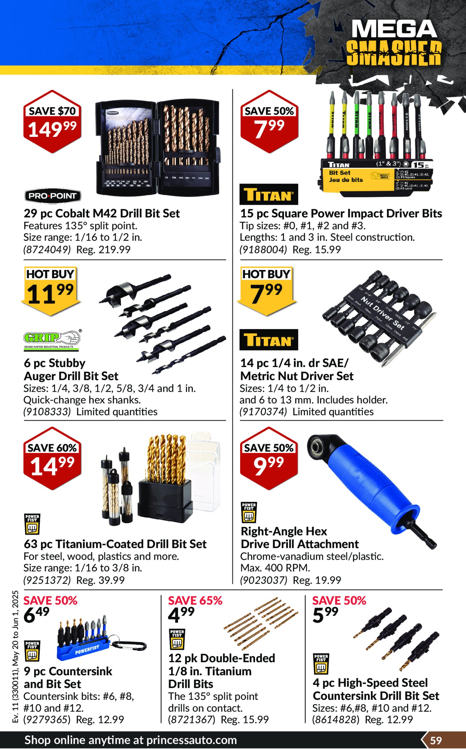 princess-auto - Princess Auto flyer valid from 05-20 - 06-01 - page: 62 princess-auto - Princess Auto flyer valid from 05-20 - 06-01 - page: 62