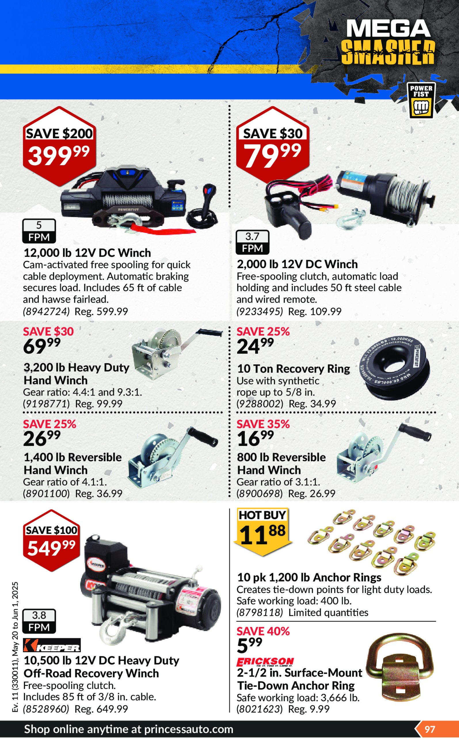 princess-auto - Princess Auto flyer valid from 05-20 - 06-01 - page: 100 princess-auto - Princess Auto flyer valid from 05-20 - 06-01 - page: 100