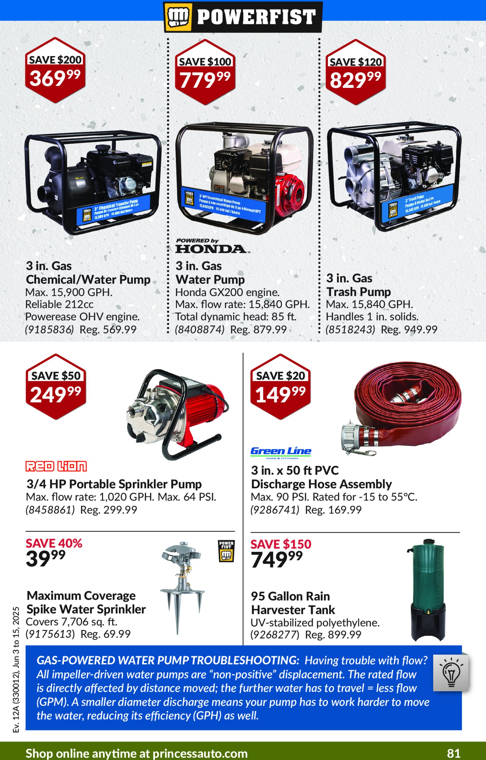 princess-auto - Princess Auto flyer valid from 06-03 - 06-15 - page: 86 princess-auto - Princess Auto flyer valid from 06-03 - 06-15 - page: 86