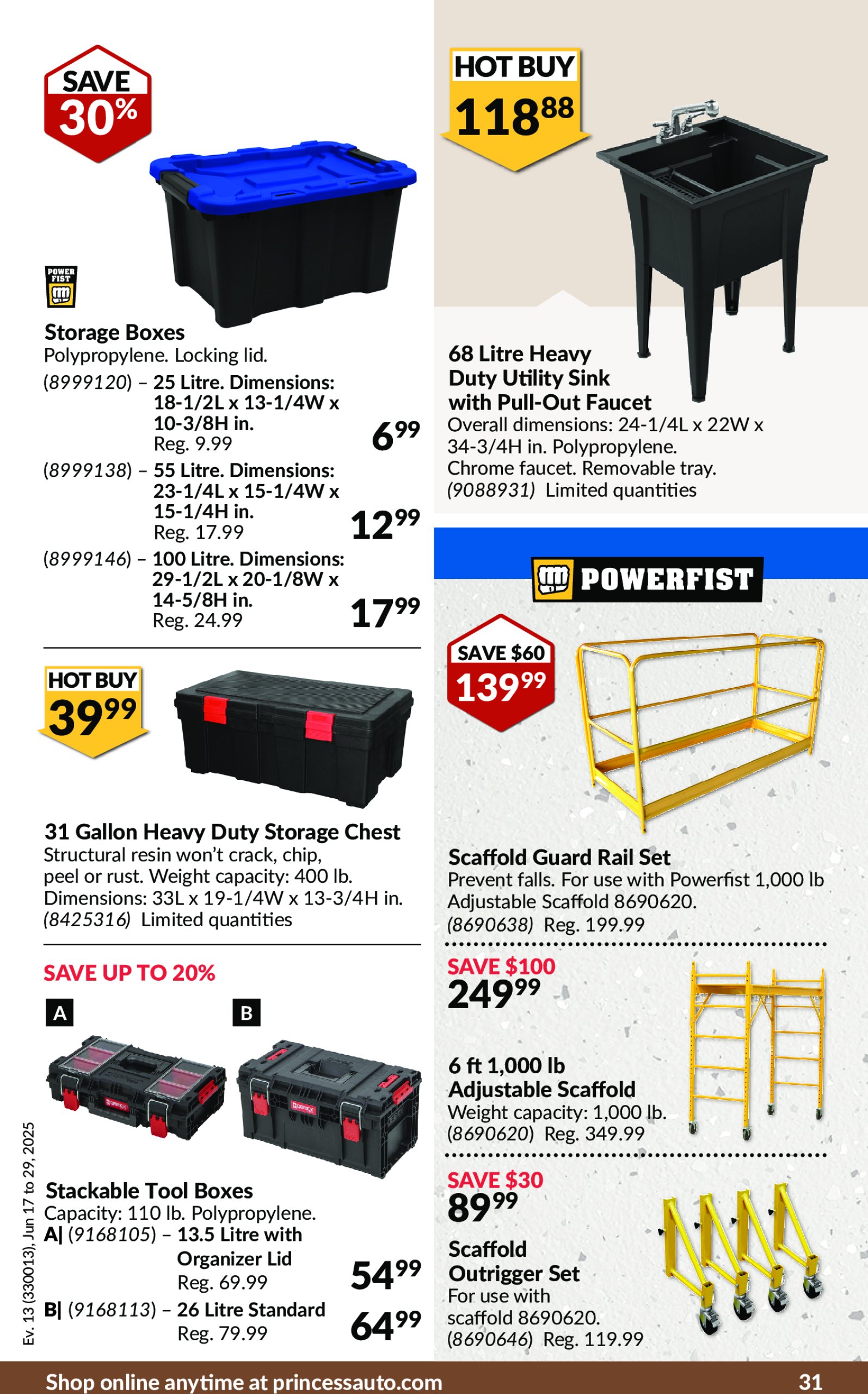 princess-auto - Princess Auto flyer valid from 06-17 - 06-29 - page: 34 princess-auto - Princess Auto flyer valid from 06-17 - 06-29 - page: 34