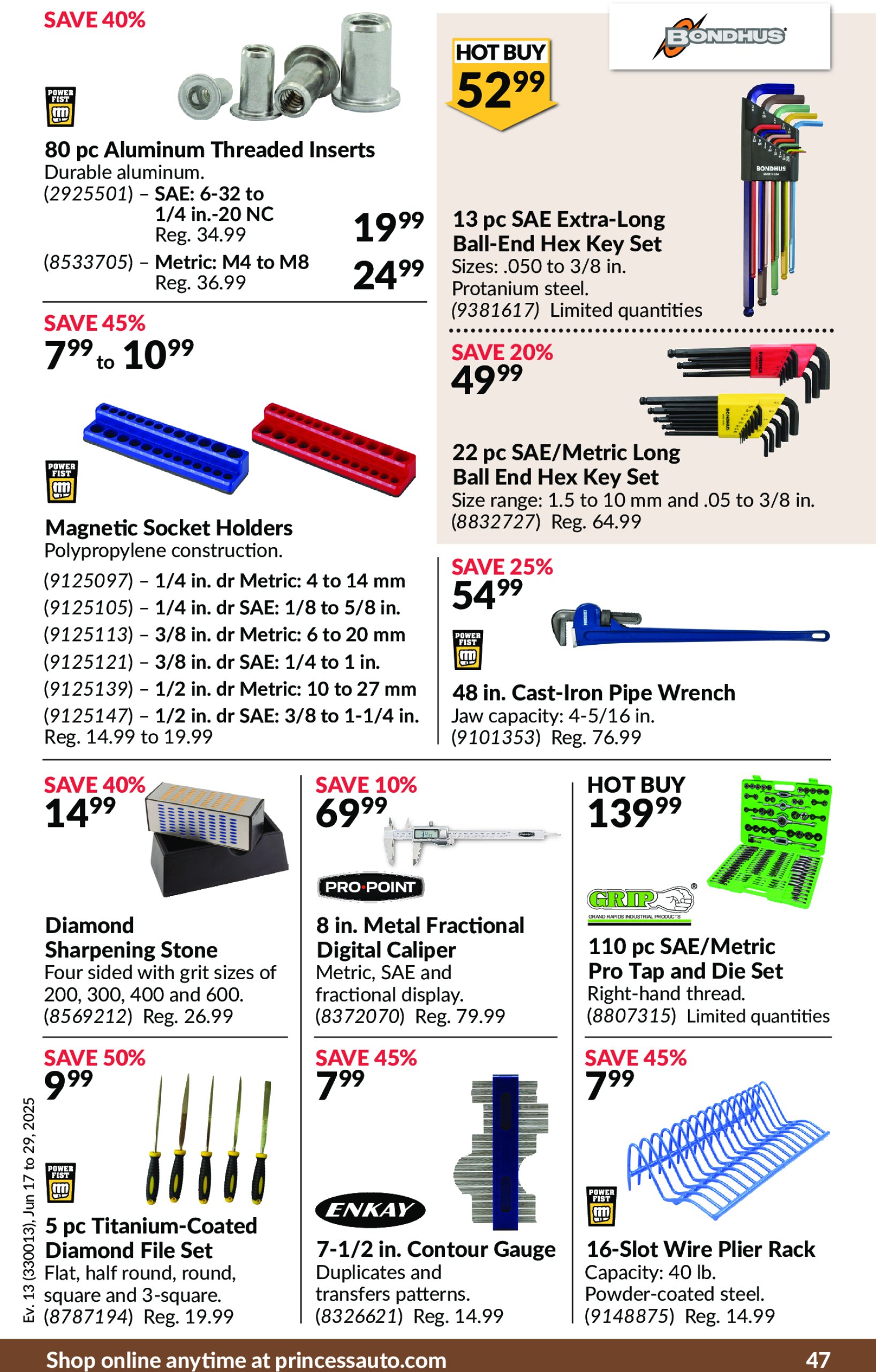 princess-auto - Princess Auto flyer valid from 06-17 - 06-29 - page: 50 princess-auto - Princess Auto flyer valid from 06-17 - 06-29 - page: 50