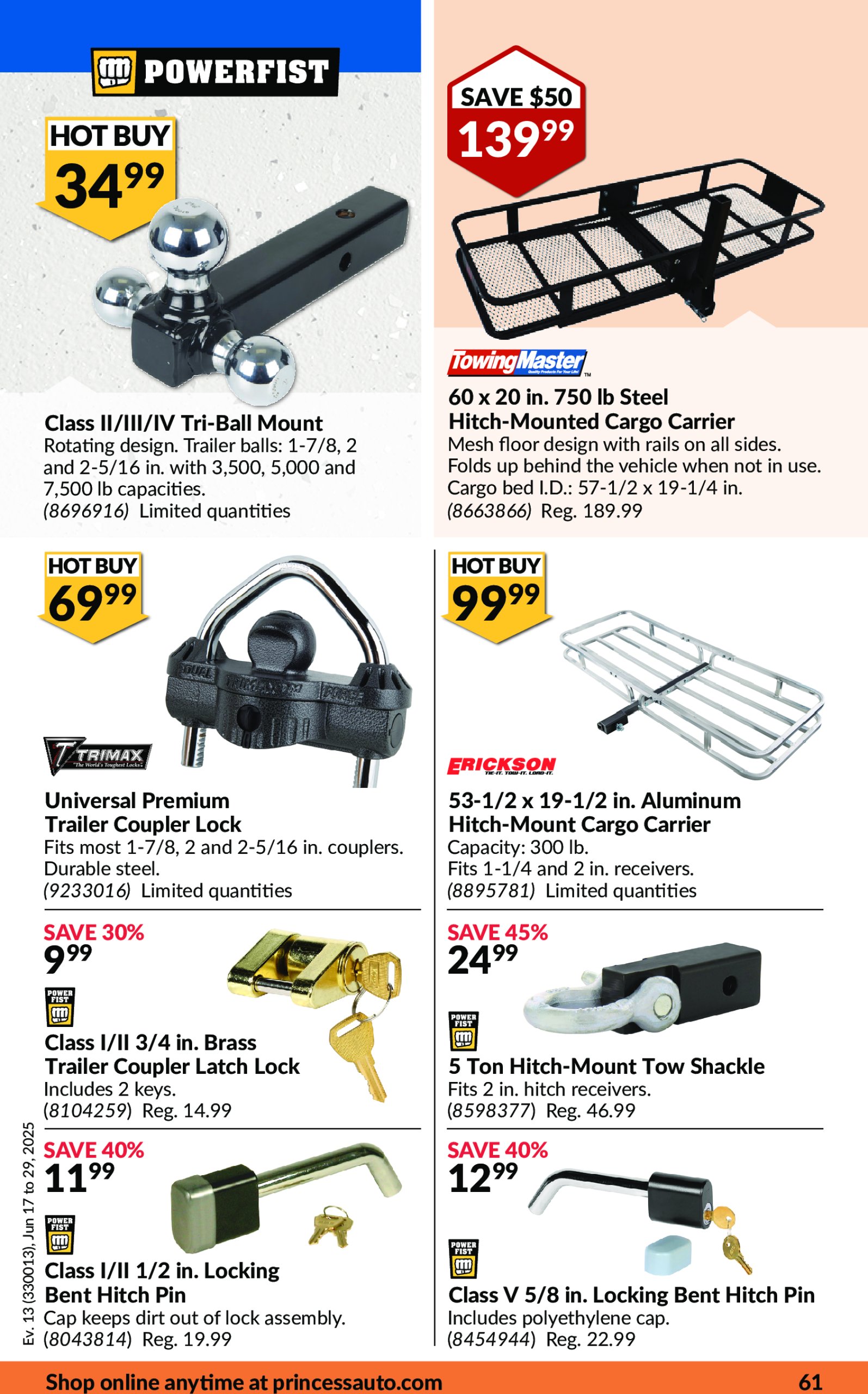 princess-auto - Princess Auto flyer valid from 06-17 - 06-29 - page: 64 princess-auto - Princess Auto flyer valid from 06-17 - 06-29 - page: 64