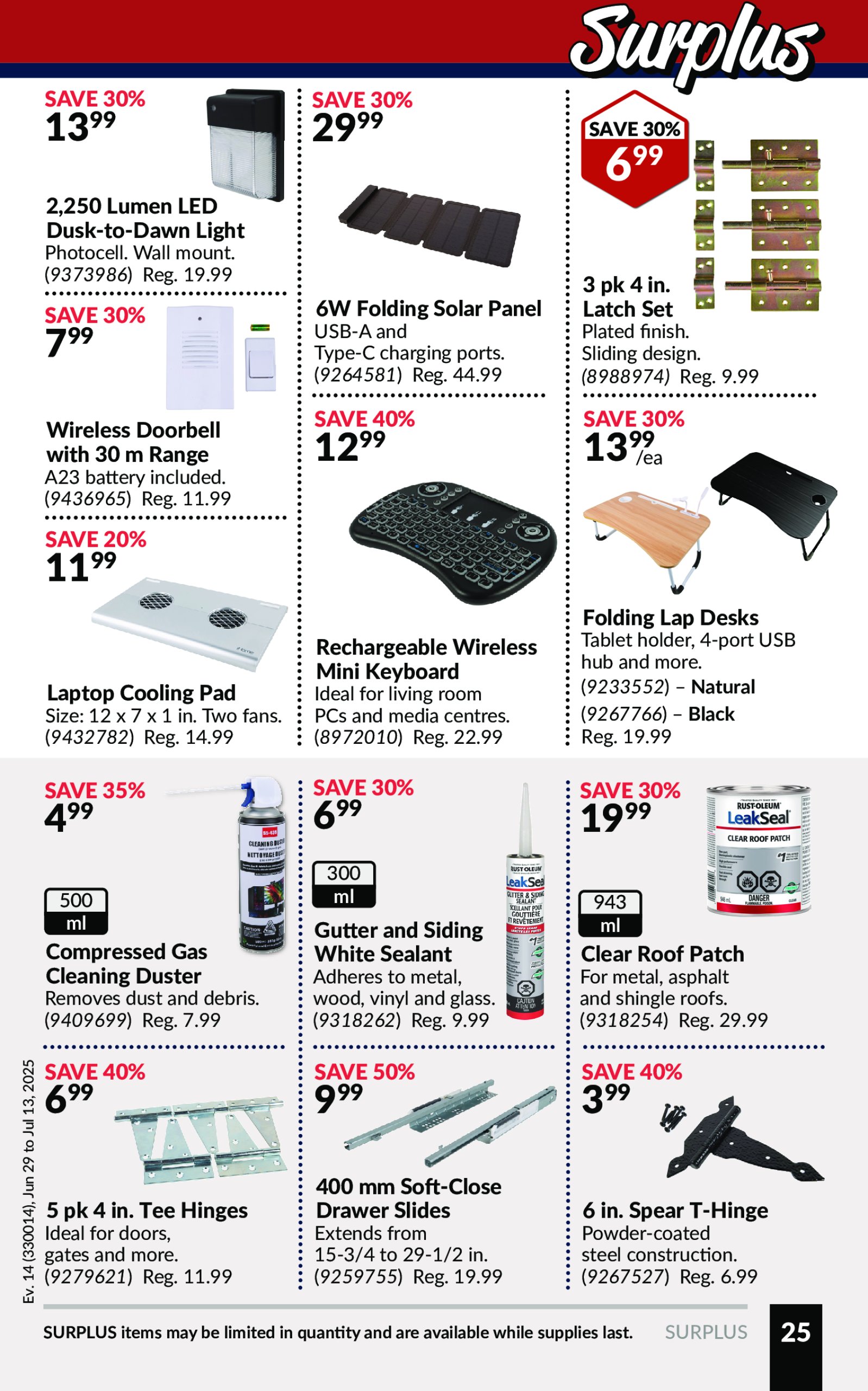 princess-auto - Princess Auto flyer valid from 06-29 - 07-13 - page: 29 princess-auto - Princess Auto flyer valid from 06-29 - 07-13 - page: 29