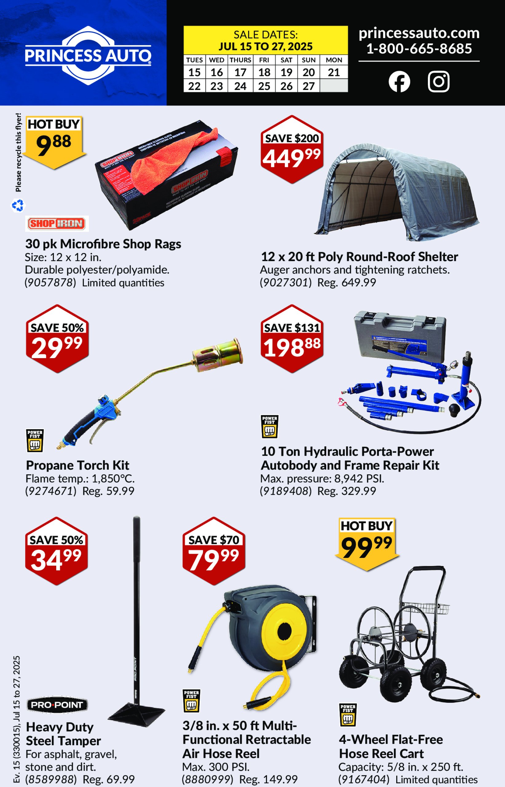 princess-auto - Princess Auto flyer valid from 07-15 - 07-27 - page: 2 princess-auto - Princess Auto flyer valid from 07-15 - 07-27 - page: 2