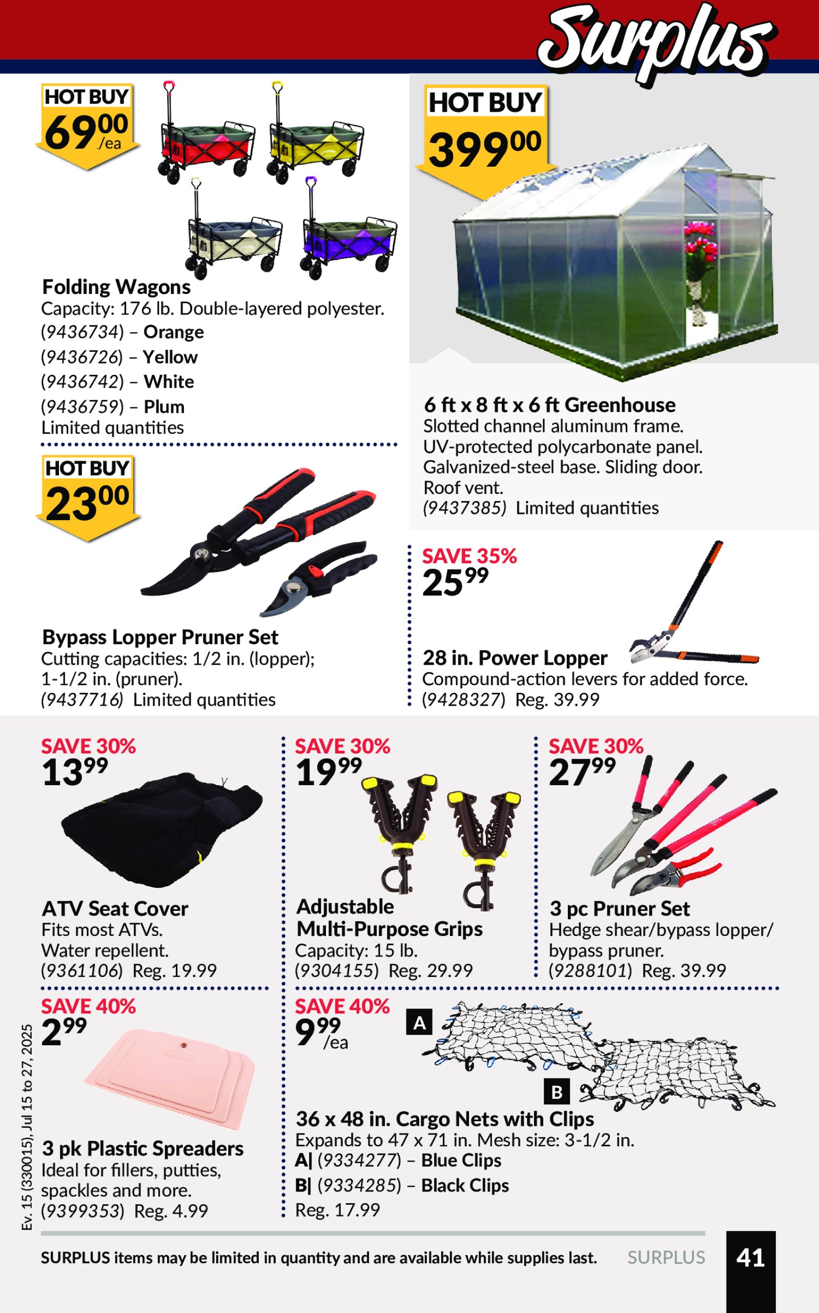princess-auto - Princess Auto flyer valid from 07-15 - 07-27 - page: 44 princess-auto - Princess Auto flyer valid from 07-15 - 07-27 - page: 44