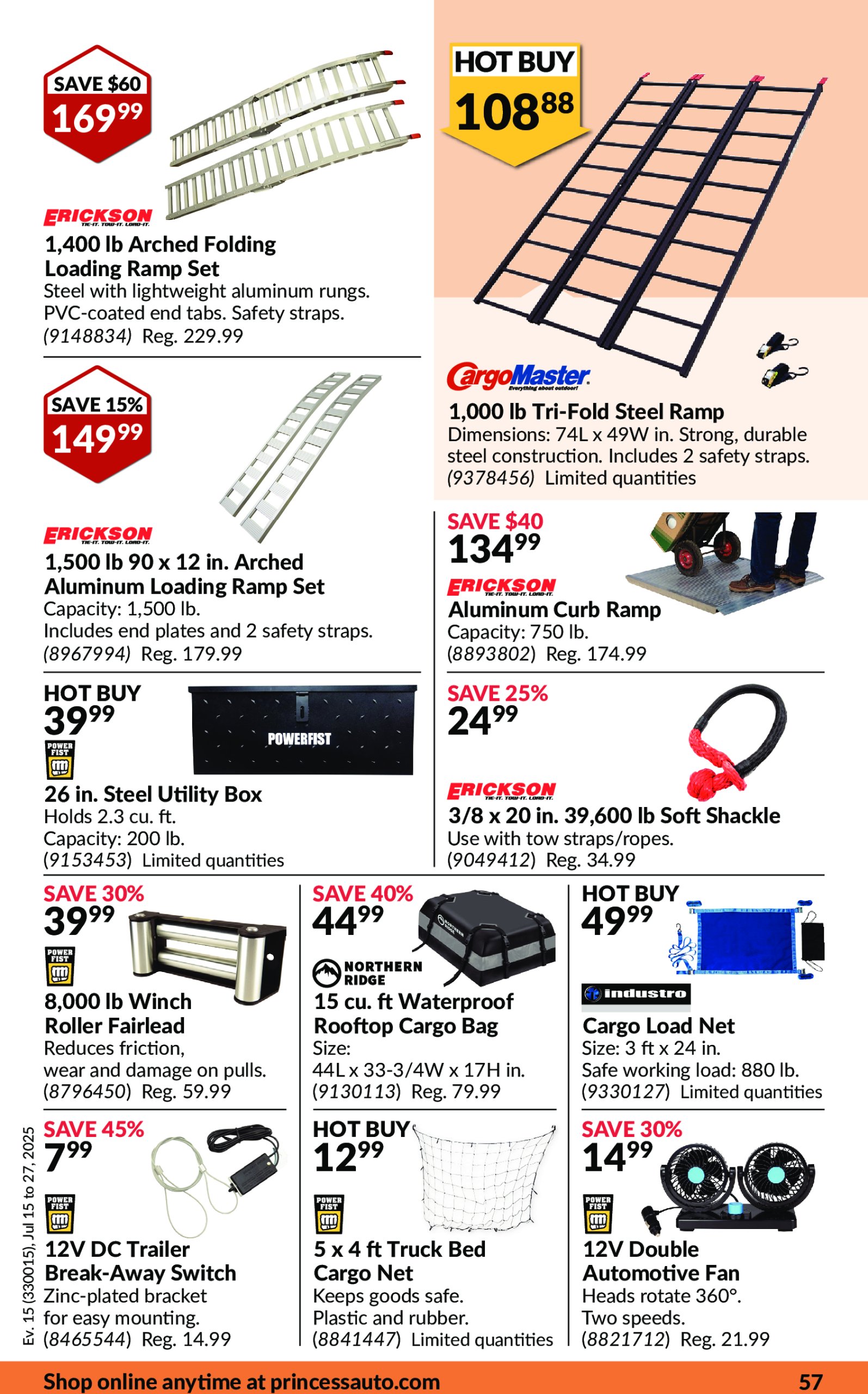 princess-auto - Princess Auto flyer valid from 07-15 - 07-27 - page: 60 princess-auto - Princess Auto flyer valid from 07-15 - 07-27 - page: 60