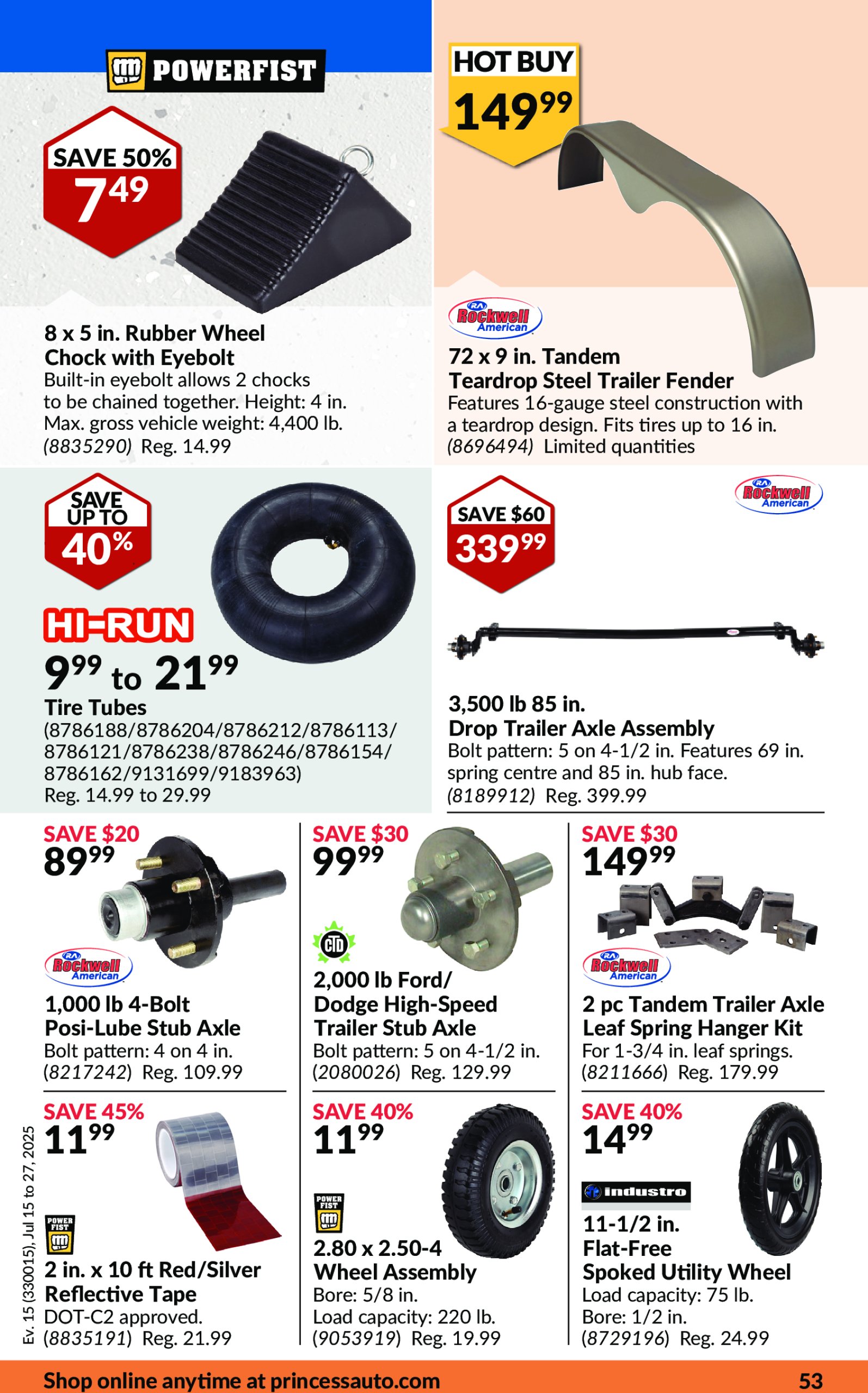princess-auto - Princess Auto flyer valid from 07-15 - 07-27 - page: 56 princess-auto - Princess Auto flyer valid from 07-15 - 07-27 - page: 56
