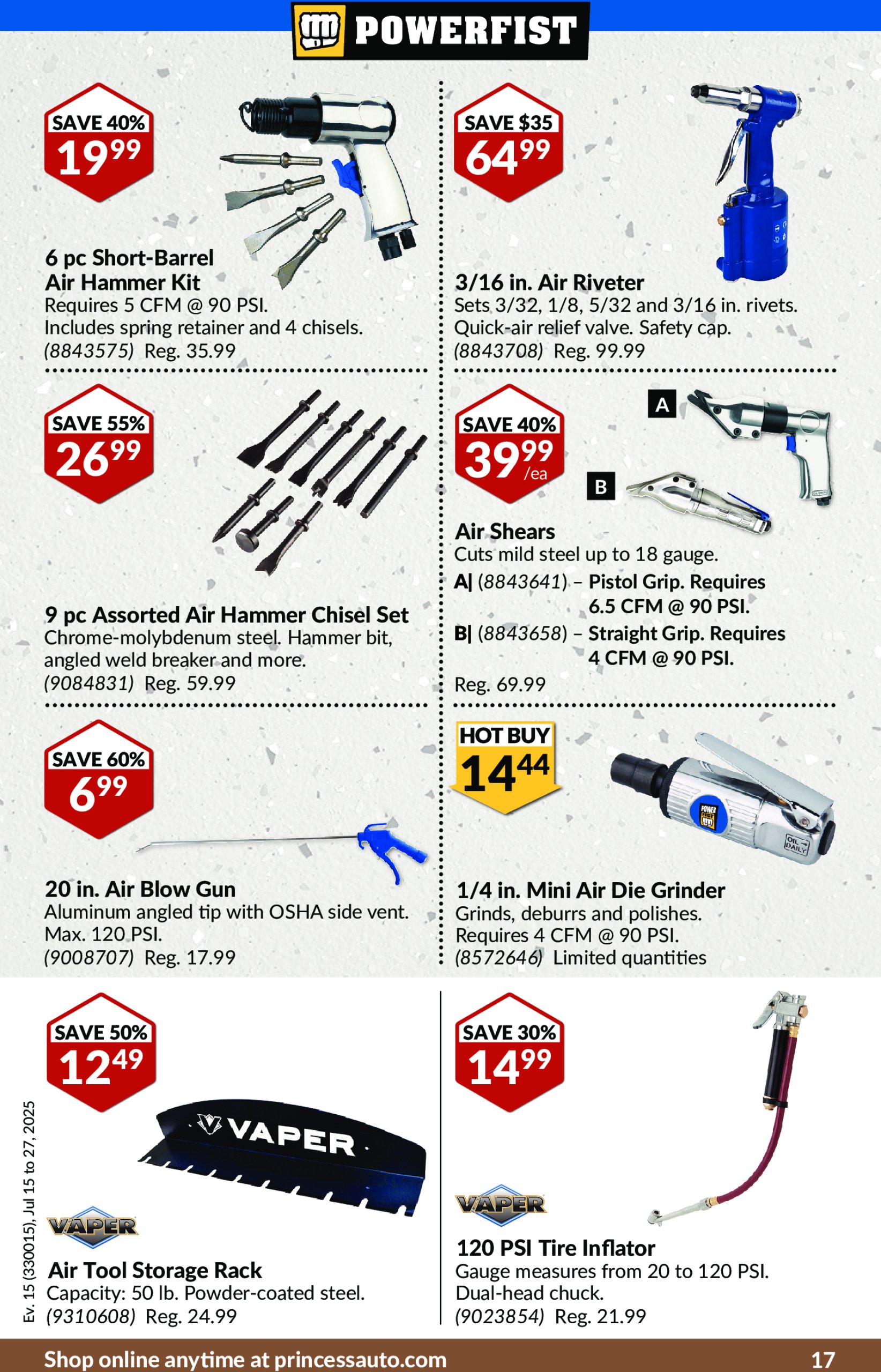 princess-auto - Princess Auto flyer valid from 07-15 - 07-27 - page: 20 princess-auto - Princess Auto flyer valid from 07-15 - 07-27 - page: 20