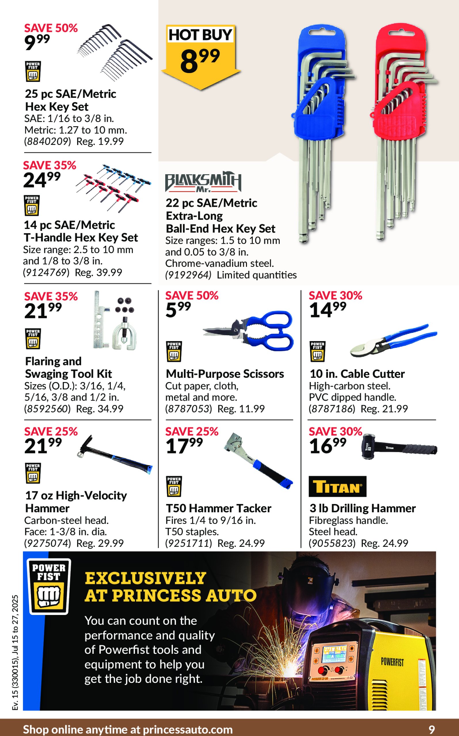 princess-auto - Princess Auto flyer valid from 07-15 - 07-27 - page: 12 princess-auto - Princess Auto flyer valid from 07-15 - 07-27 - page: 12
