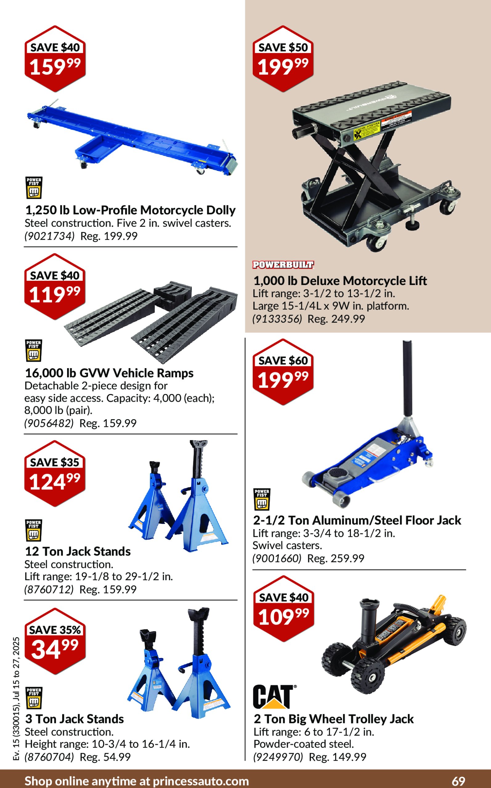 princess-auto - Princess Auto flyer valid from 07-15 - 07-27 - page: 72 princess-auto - Princess Auto flyer valid from 07-15 - 07-27 - page: 72