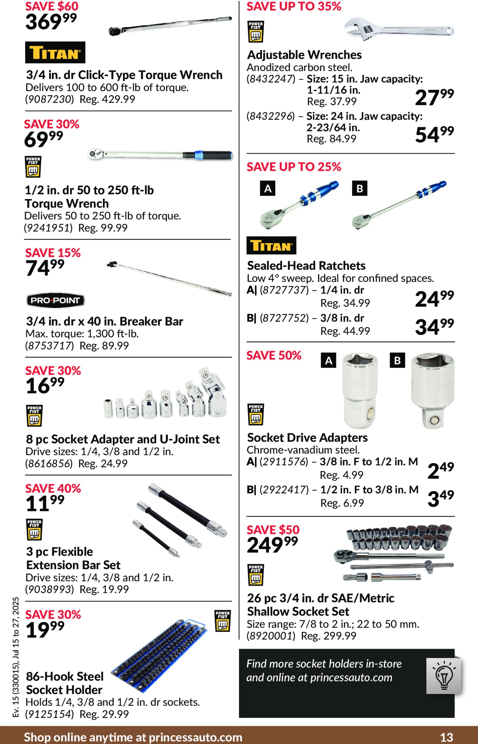princess-auto - Princess Auto flyer valid from 07-15 - 07-27 - page: 16 princess-auto - Princess Auto flyer valid from 07-15 - 07-27 - page: 16