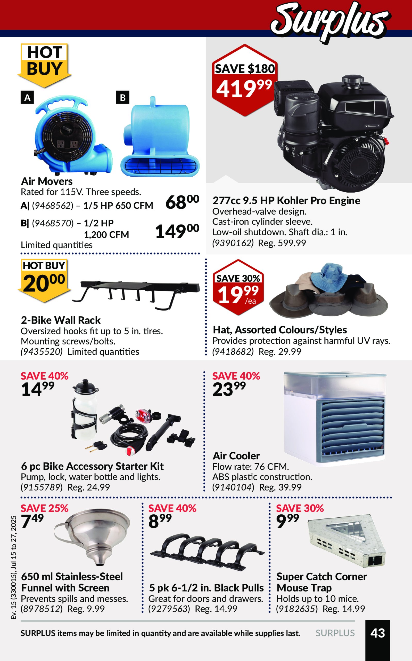 princess-auto - Princess Auto flyer valid from 07-15 - 07-27 - page: 46 princess-auto - Princess Auto flyer valid from 07-15 - 07-27 - page: 46