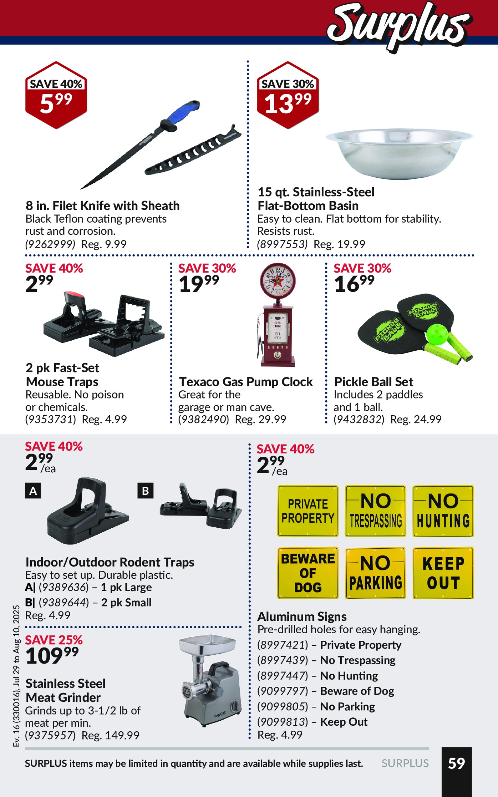 princess-auto - Princess Auto flyer valid from 07-29 - 08-10 - page: 64 princess-auto - Princess Auto flyer valid from 07-29 - 08-10 - page: 64