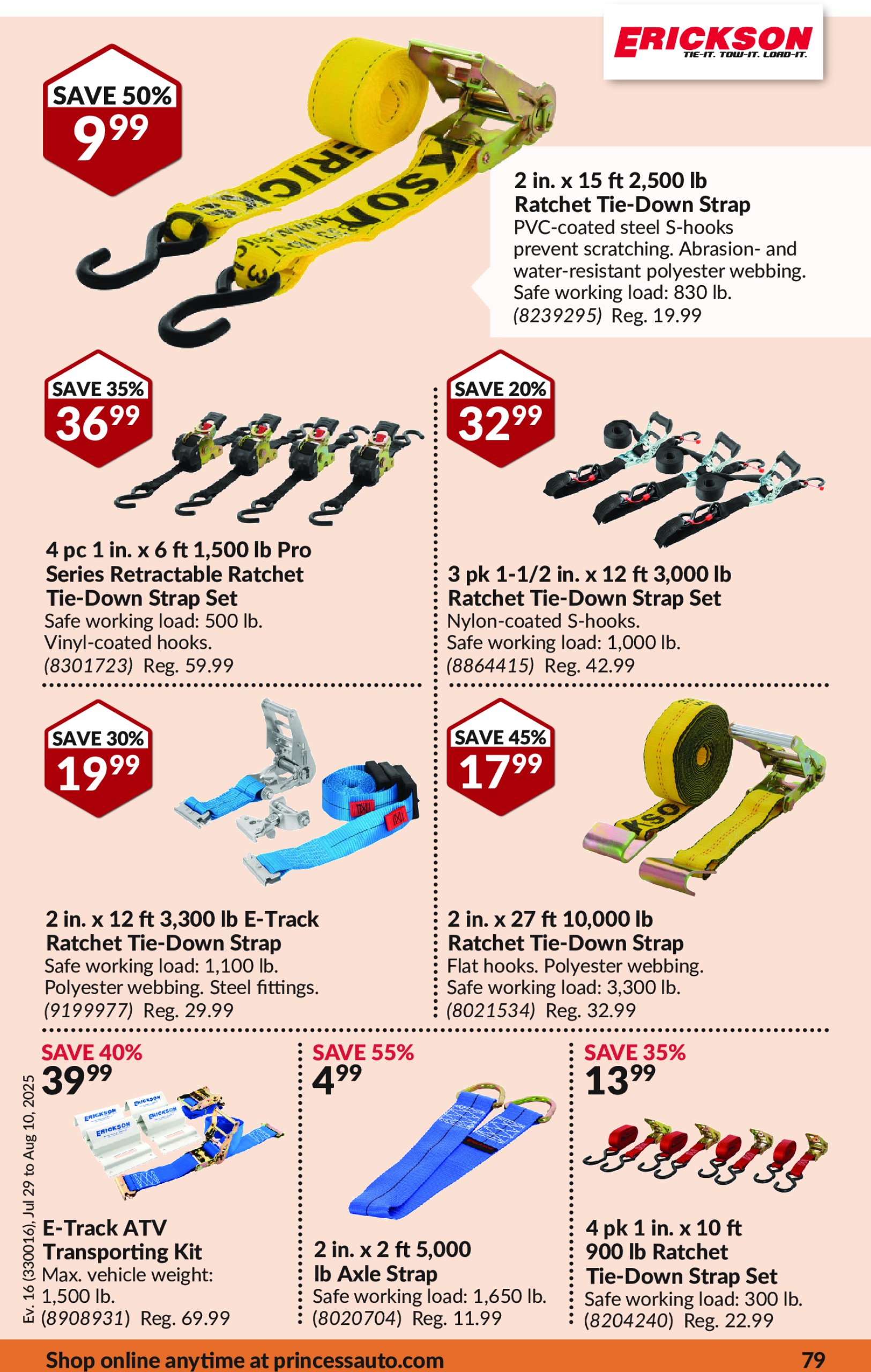 princess-auto - Princess Auto flyer valid from 07-29 - 08-10 - page: 84 princess-auto - Princess Auto flyer valid from 07-29 - 08-10 - page: 84