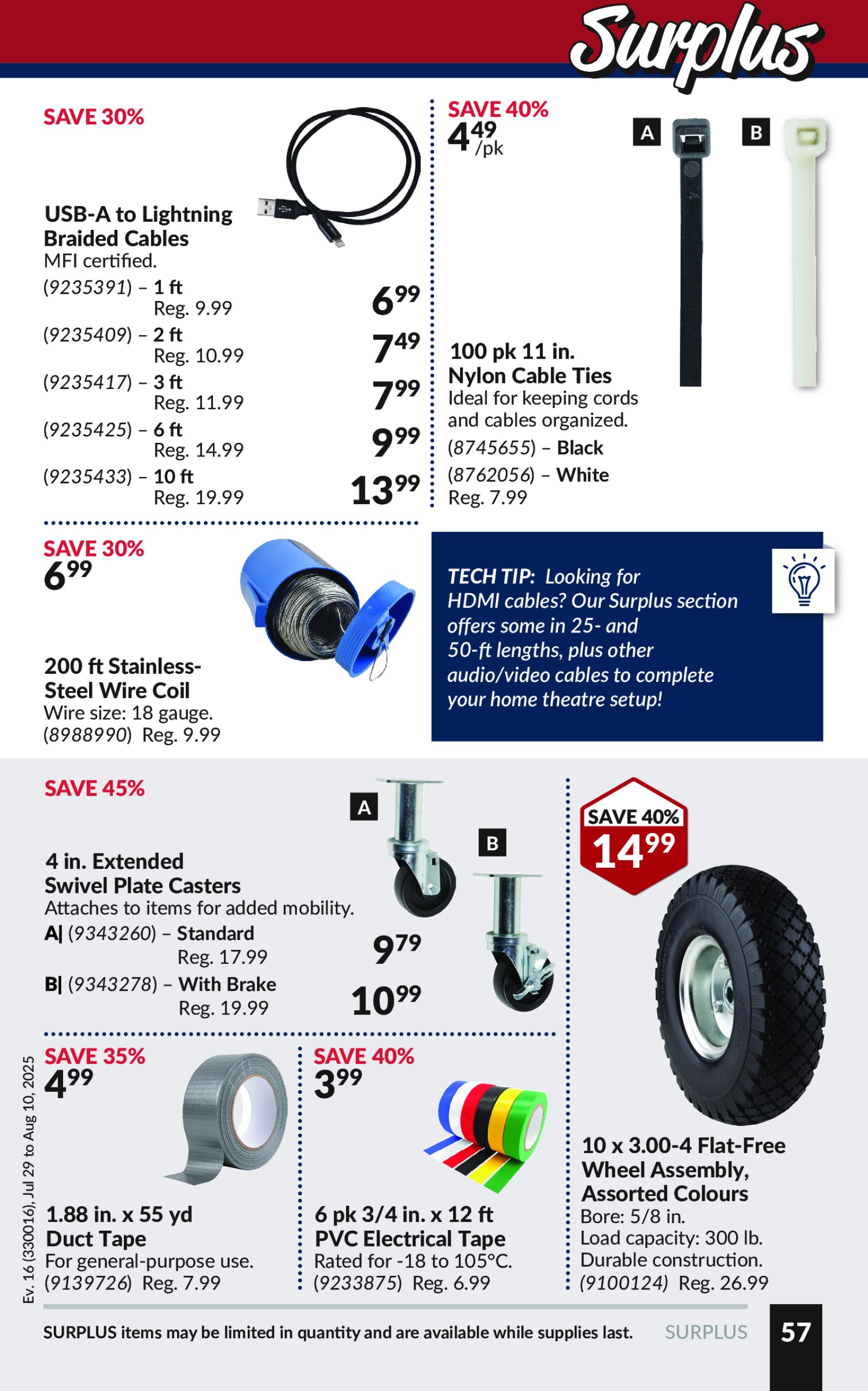 princess-auto - Princess Auto flyer valid from 07-29 - 08-10 - page: 62 princess-auto - Princess Auto flyer valid from 07-29 - 08-10 - page: 62