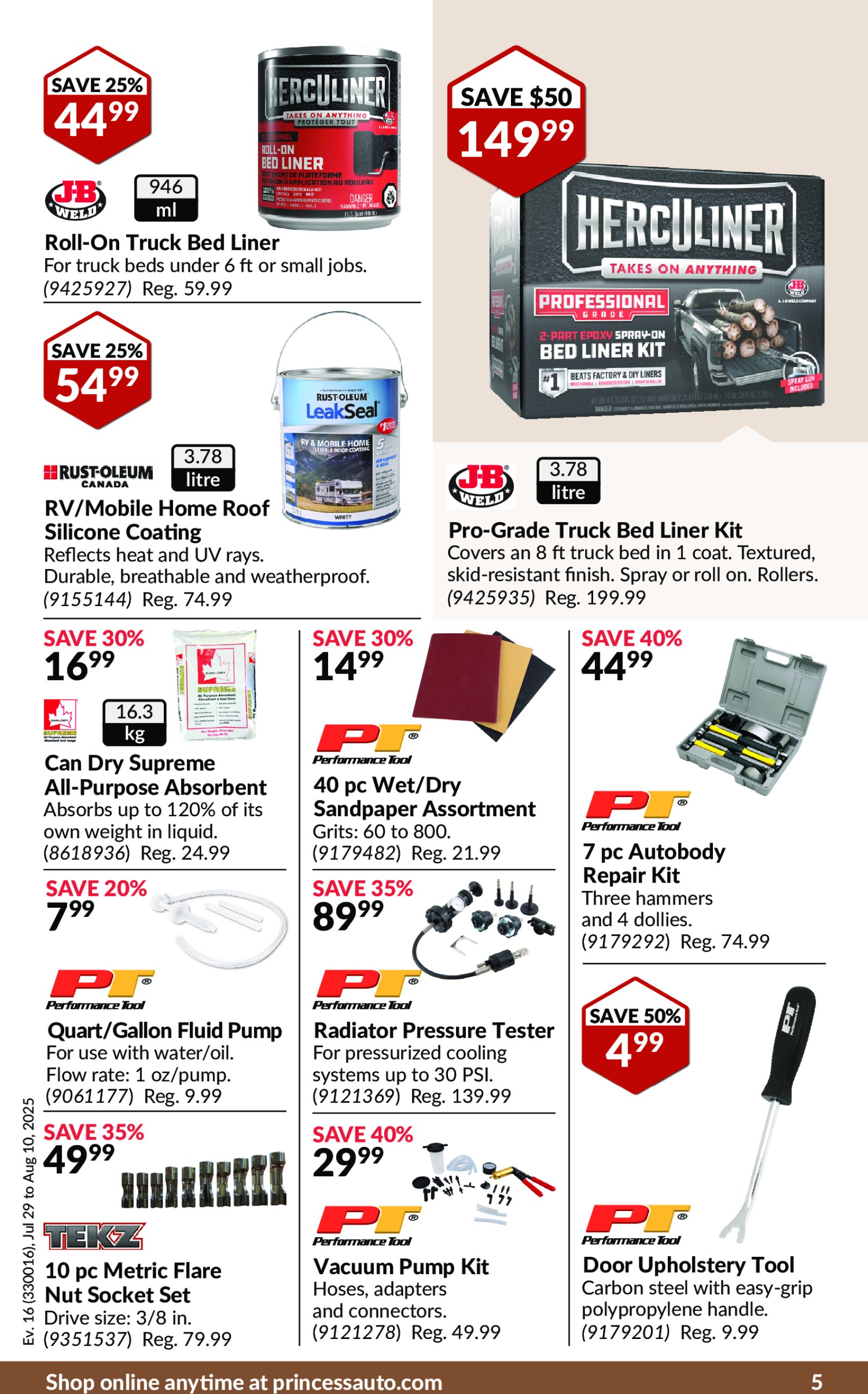 princess-auto - Princess Auto flyer valid from 07-29 - 08-10 - page: 9 princess-auto - Princess Auto flyer valid from 07-29 - 08-10 - page: 9