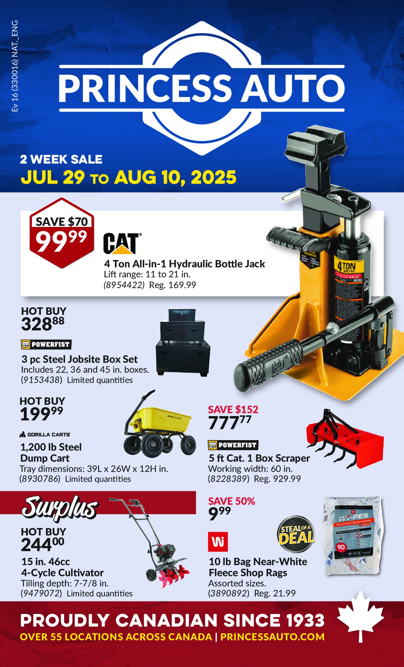 princess-auto - Princess Auto flyer valid from 07-29 - 08-10