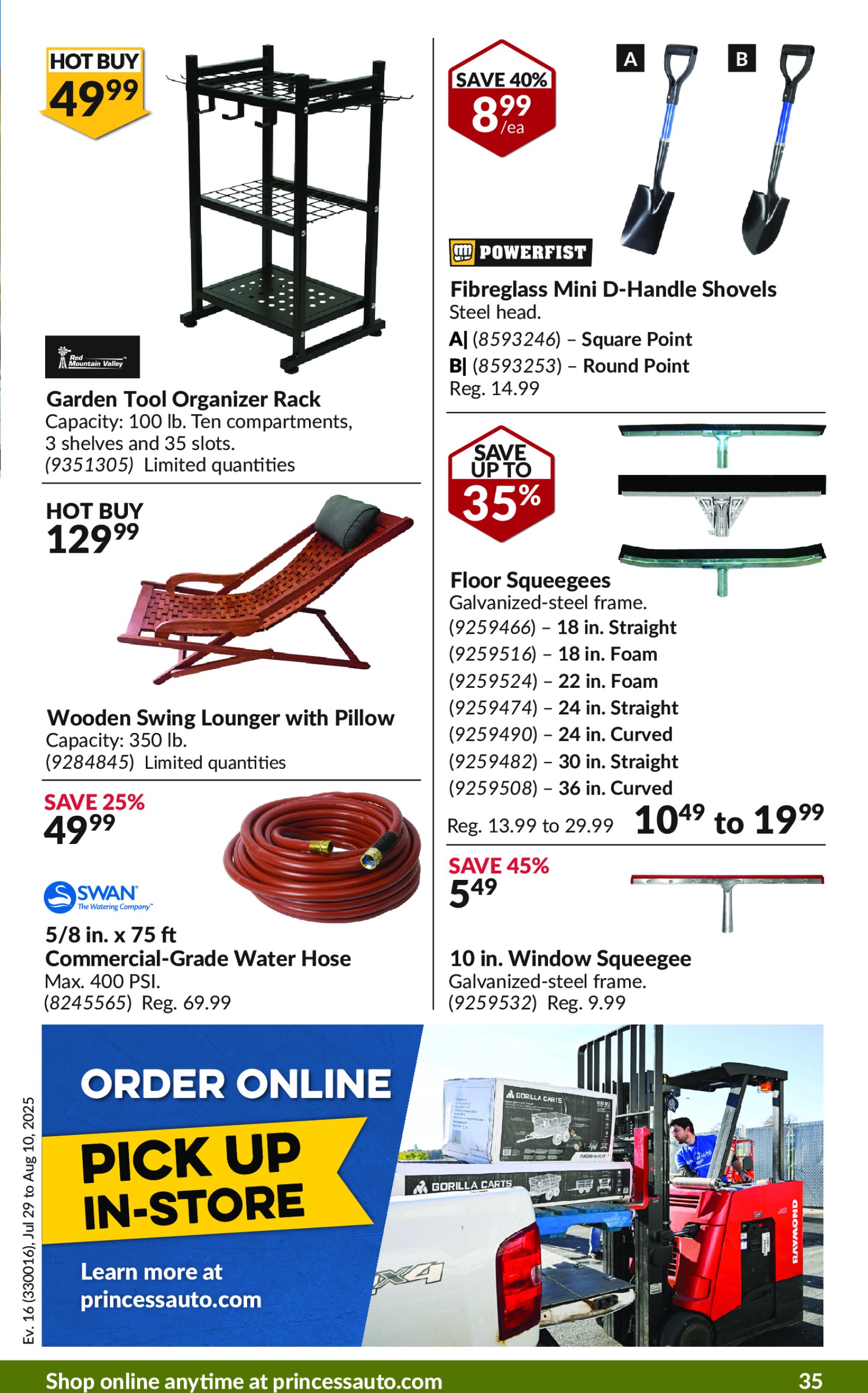 princess-auto - Princess Auto flyer valid from 07-29 - 08-10 - page: 39 princess-auto - Princess Auto flyer valid from 07-29 - 08-10 - page: 39
