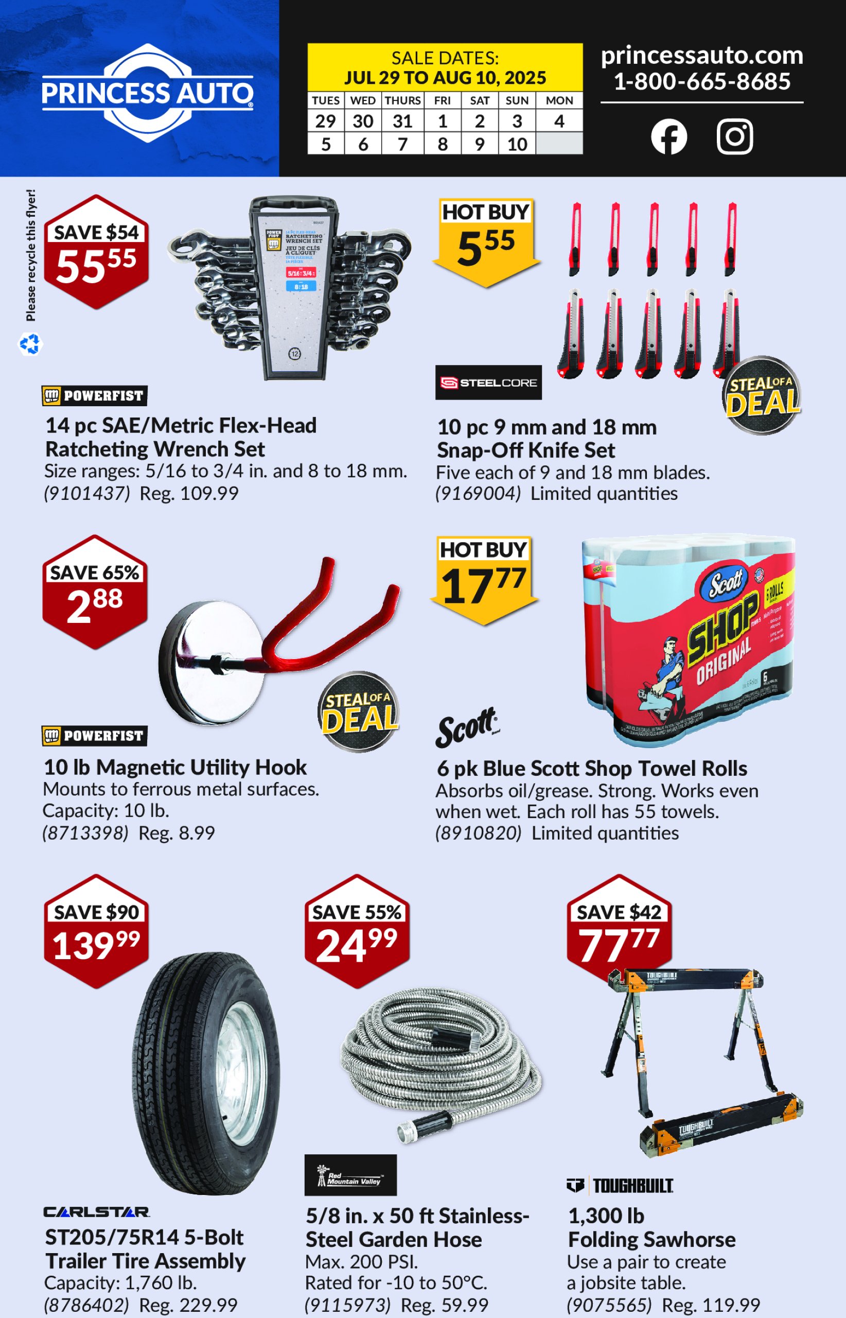 princess-auto - Princess Auto flyer valid from 07-29 - 08-10 - page: 2 princess-auto - Princess Auto flyer valid from 07-29 - 08-10 - page: 2