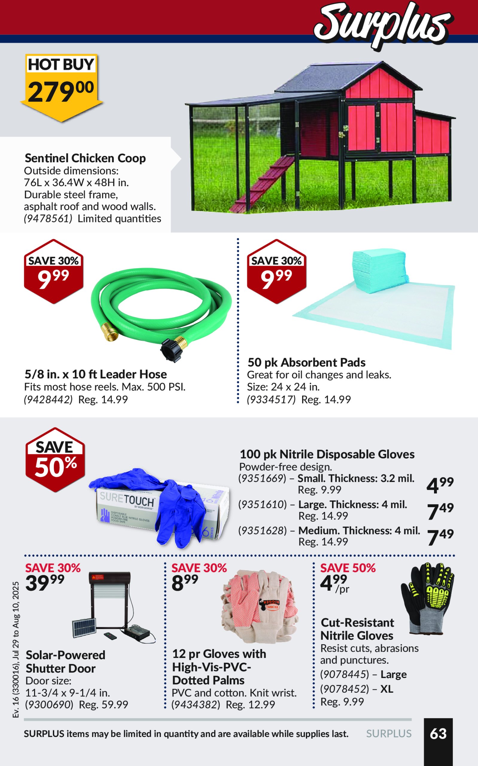 princess-auto - Princess Auto flyer valid from 07-29 - 08-10 - page: 68 princess-auto - Princess Auto flyer valid from 07-29 - 08-10 - page: 68