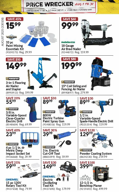 princess-auto - Princess Auto - Price Wrecker flyer valid from 08-01 - 08-31 - page: 14
