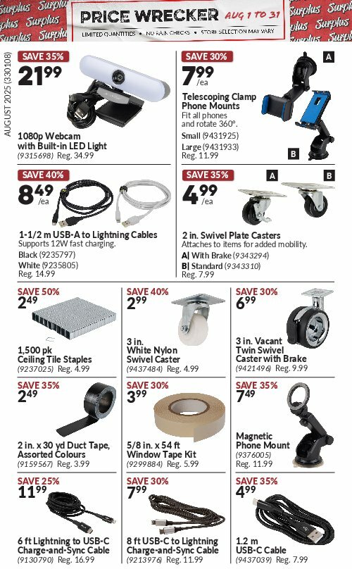 princess-auto - Princess Auto - Price Wrecker flyer valid from 08-01 - 08-31 - page: 6