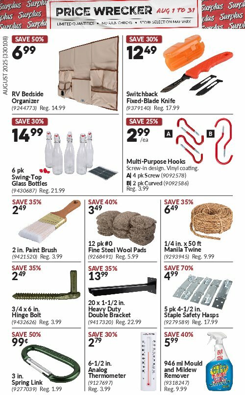 princess-auto - Princess Auto - Price Wrecker flyer valid from 08-01 - 08-31 - page: 7