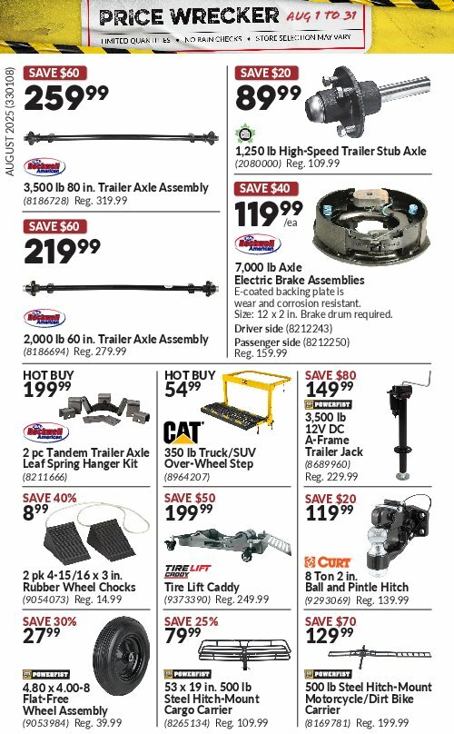 princess-auto - Princess Auto - Price Wrecker flyer valid from 08-01 - 08-31 - page: 12