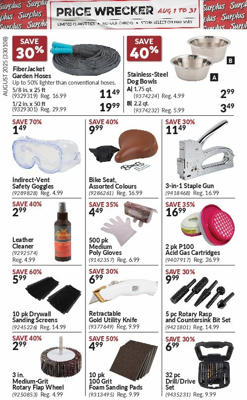 princess-auto - Princess Auto - Price Wrecker flyer valid from 08-01 - 08-31 - page: 9