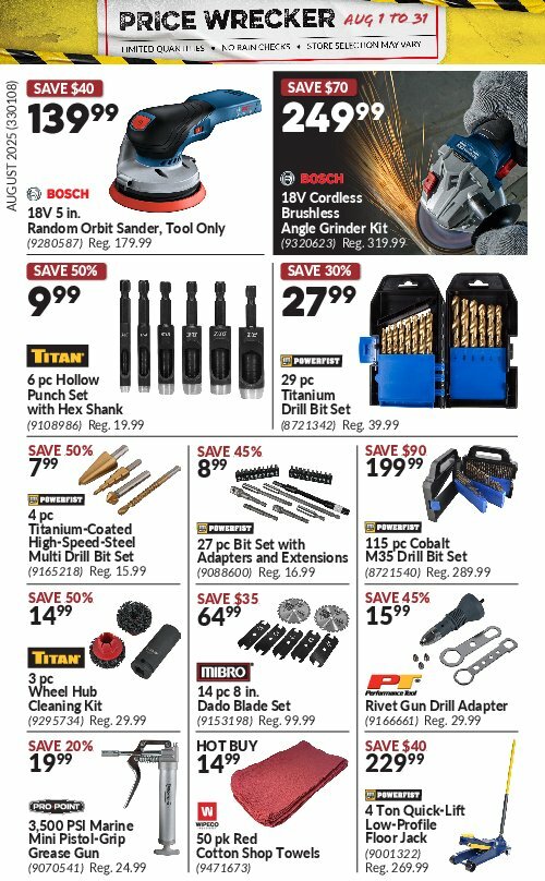 princess-auto - Princess Auto - Price Wrecker flyer valid from 08-01 - 08-31 - page: 15