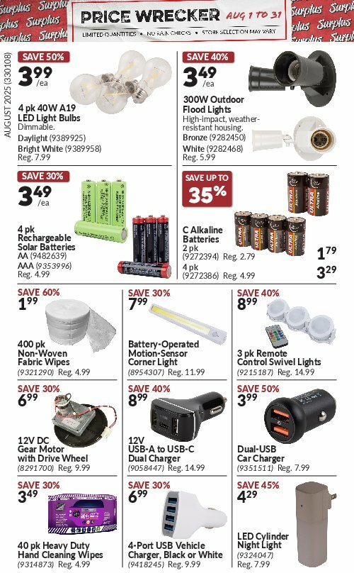 princess-auto - Princess Auto - Price Wrecker flyer valid from 08-01 - 08-31 - page: 3