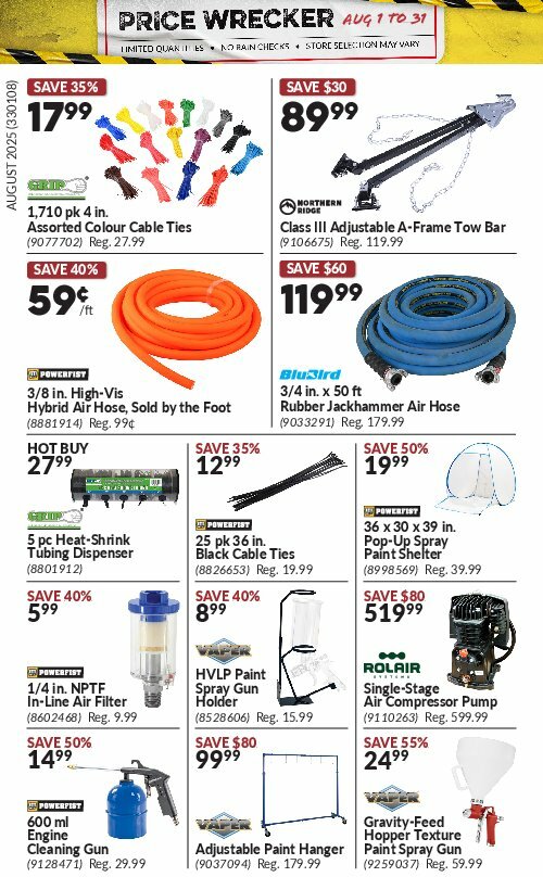 princess-auto - Princess Auto - Price Wrecker flyer valid from 08-01 - 08-31 - page: 13