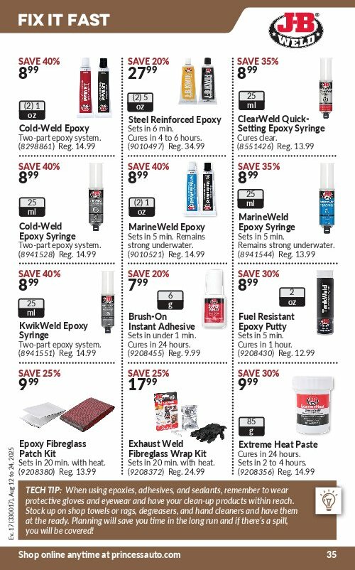 princess-auto - Princess Auto flyer valid from 08-12 - 08-24 - page: 38 princess-auto - Princess Auto flyer valid from 08-12 - 08-24 - page: 38