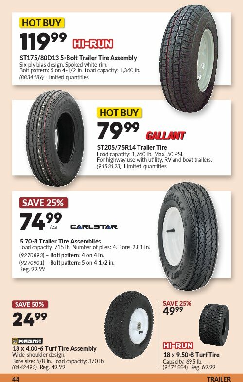 princess-auto - Princess Auto flyer valid from 08-12 - 08-24 - page: 47 princess-auto - Princess Auto flyer valid from 08-12 - 08-24 - page: 47