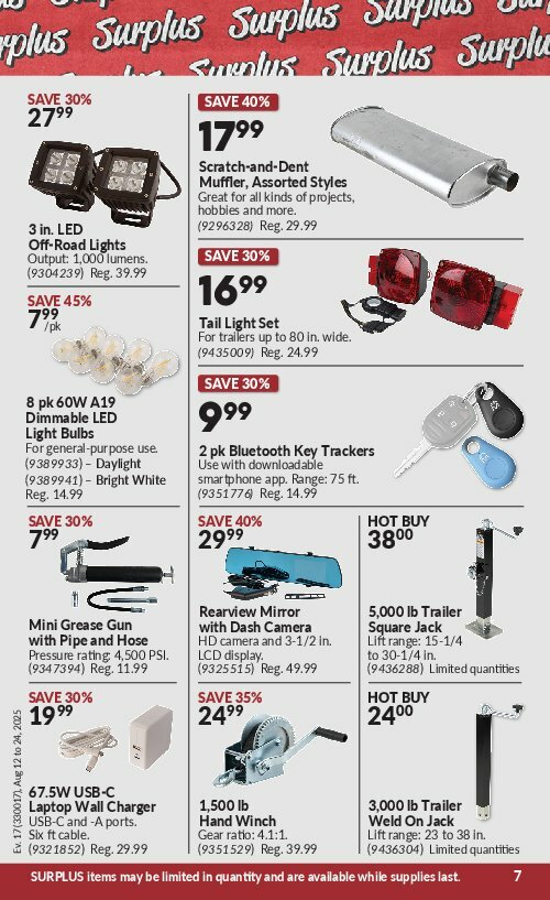 princess-auto - Princess Auto flyer valid from 08-12 - 08-24 - page: 10 princess-auto - Princess Auto flyer valid from 08-12 - 08-24 - page: 10