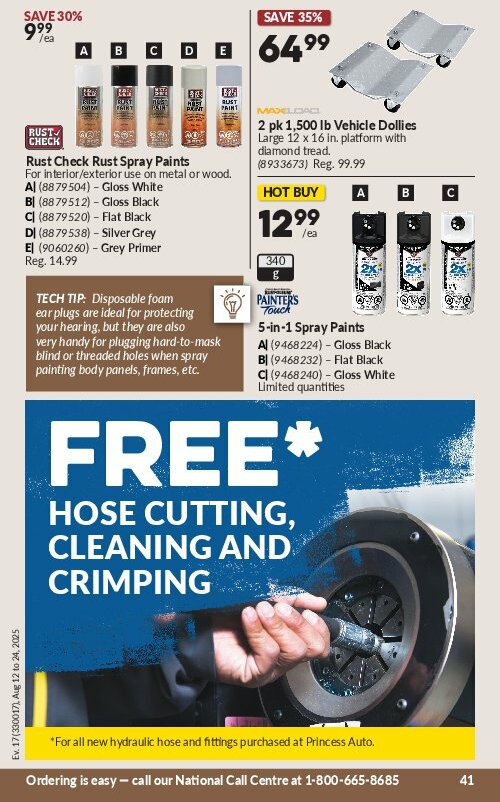 princess-auto - Princess Auto flyer valid from 08-12 - 08-24 - page: 44 princess-auto - Princess Auto flyer valid from 08-12 - 08-24 - page: 44