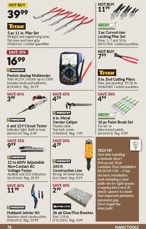 princess-auto - Princess Auto flyer valid from 08-12 - 08-24 - page: 81 princess-auto - Princess Auto flyer valid from 08-12 - 08-24 - page: 81