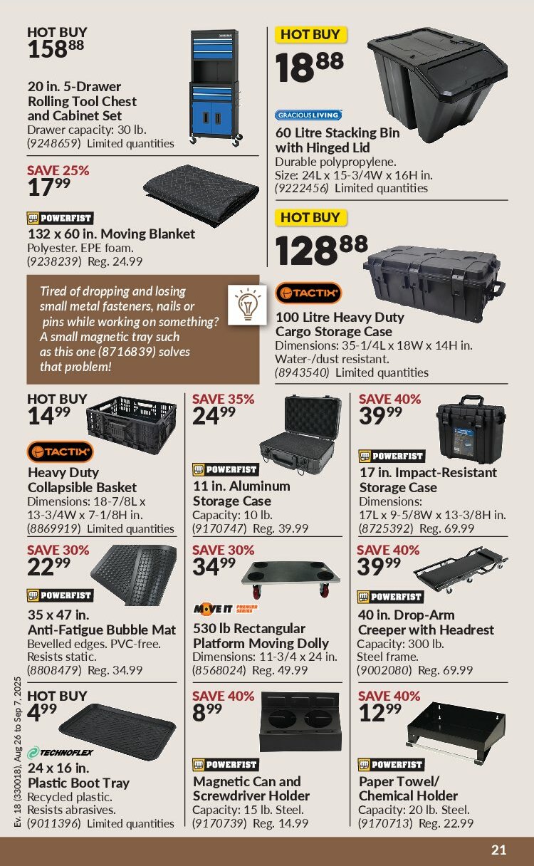 princess-auto - Princess Auto flyer valid from 08-26 - 09-07 - page: 24 princess-auto - Princess Auto flyer valid from 08-26 - 09-07 - page: 24